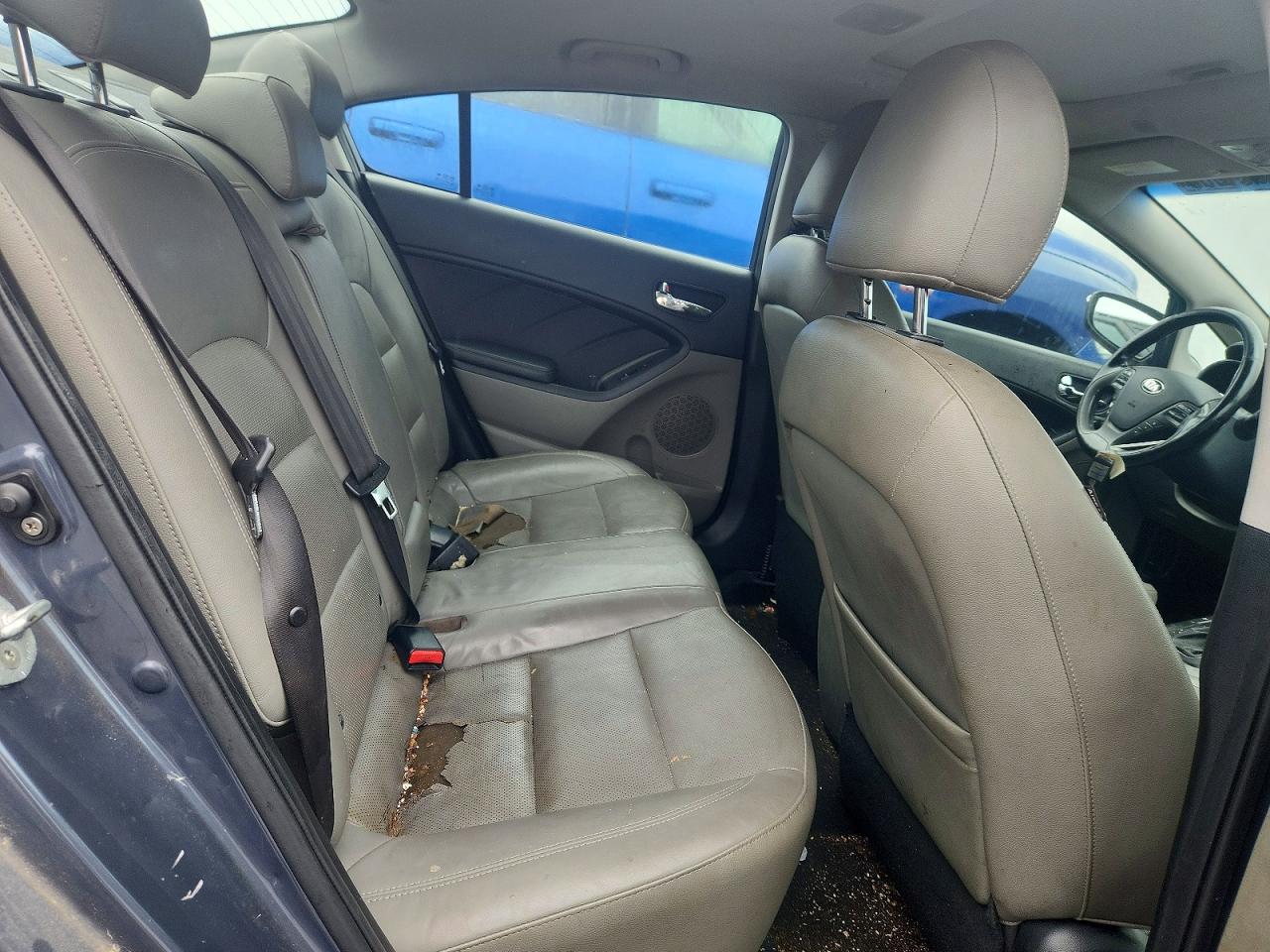 2015 Kia Forte Ex Серый vin: KNAFZ4A8XF5263665