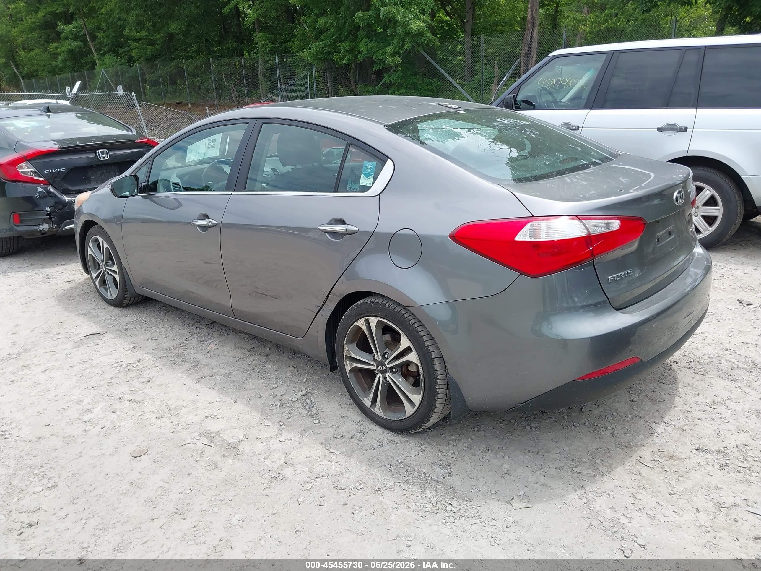2015 Kia Forte Ex Silver vin: KNAFZ4A8XF5322505