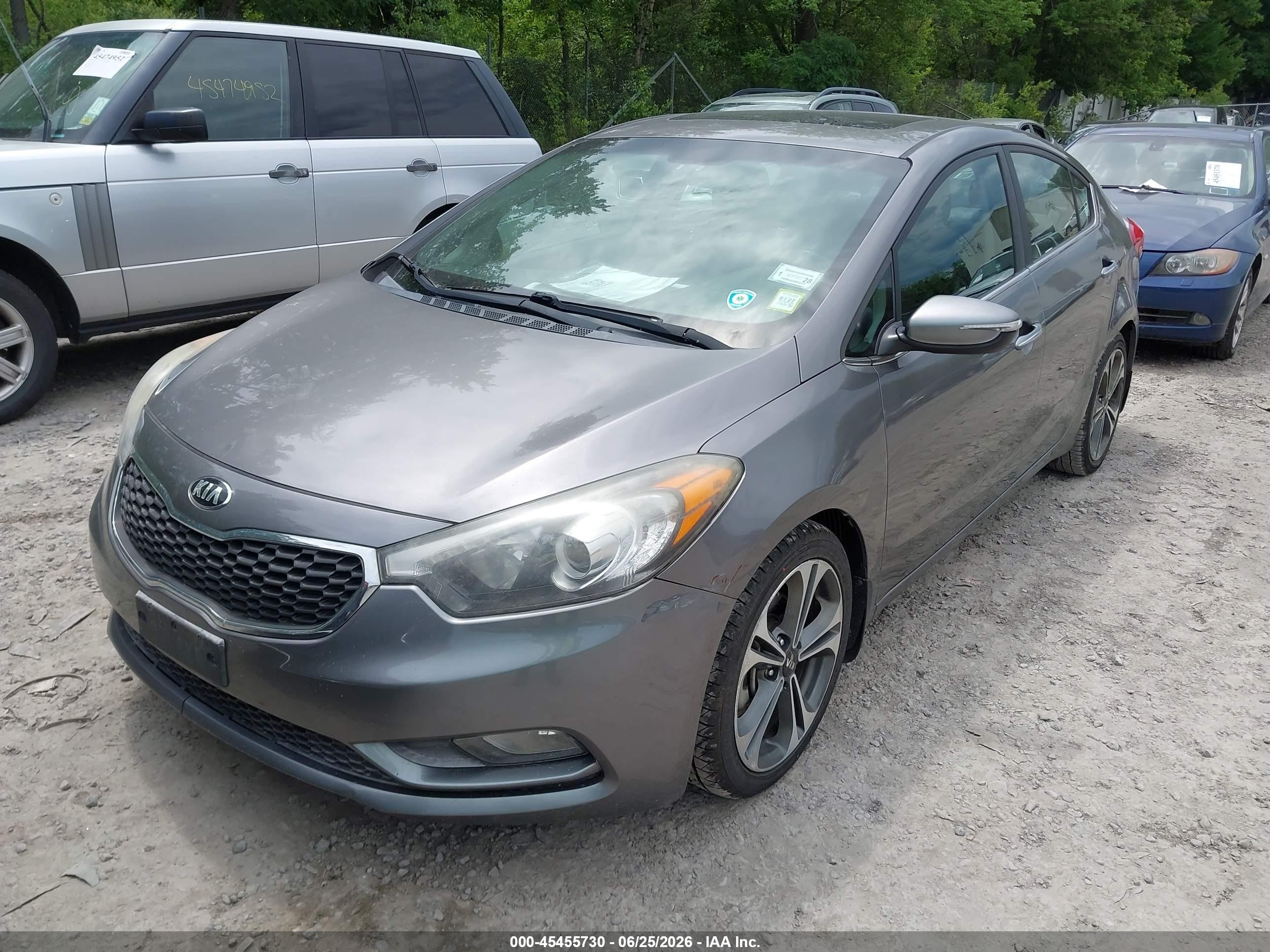 2015 Kia Forte Ex Silver vin: KNAFZ4A8XF5322505