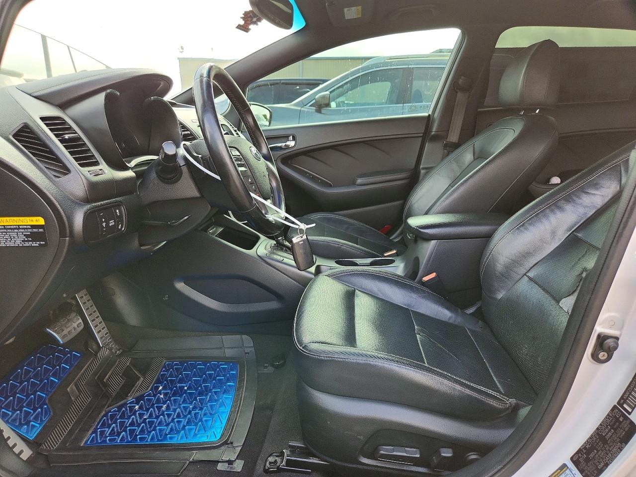 2015 Kia Forte Sx Silver vin: KNAFZ5A33F5390509