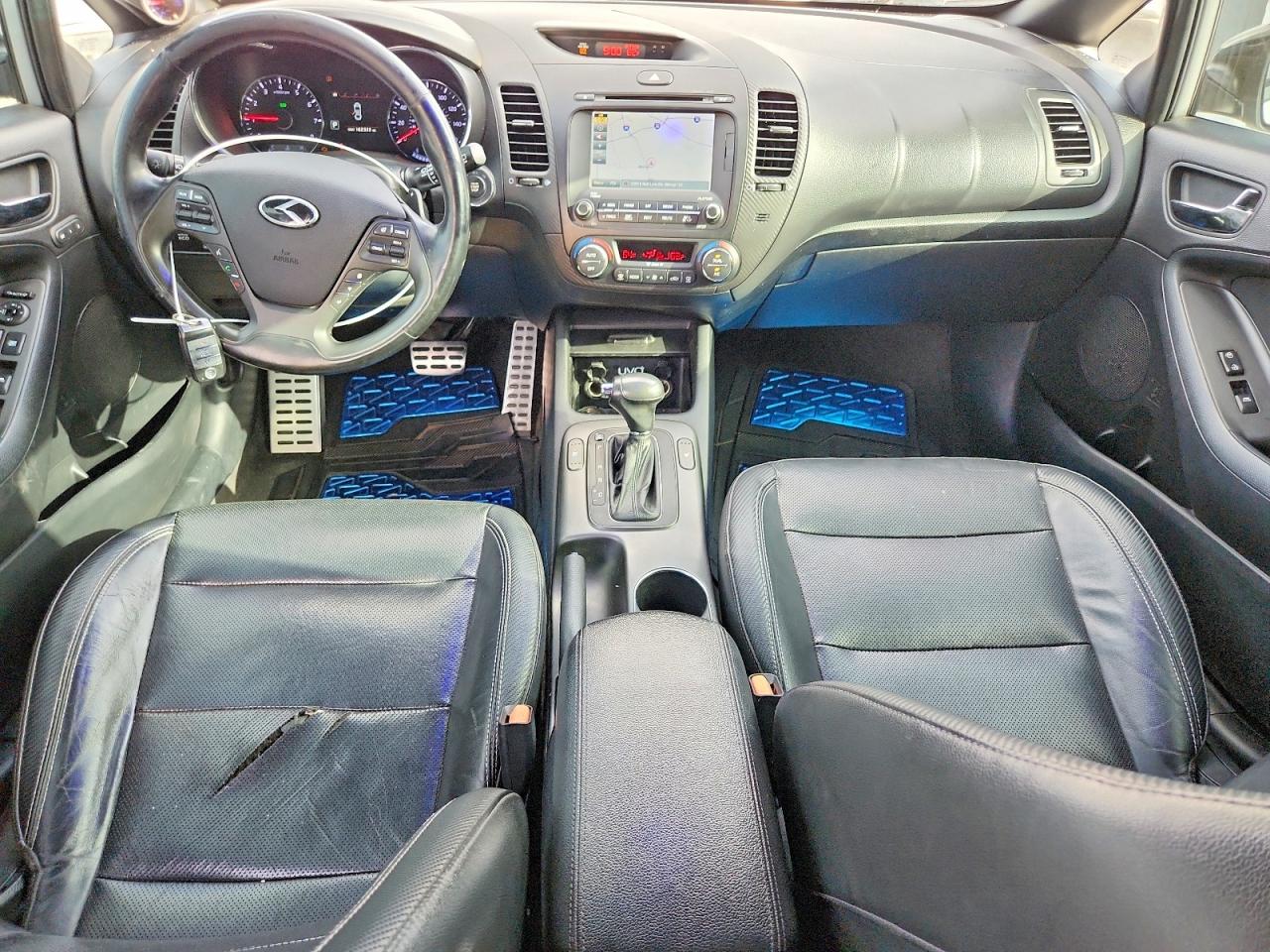 2015 Kia Forte Sx Silver vin: KNAFZ5A33F5390509