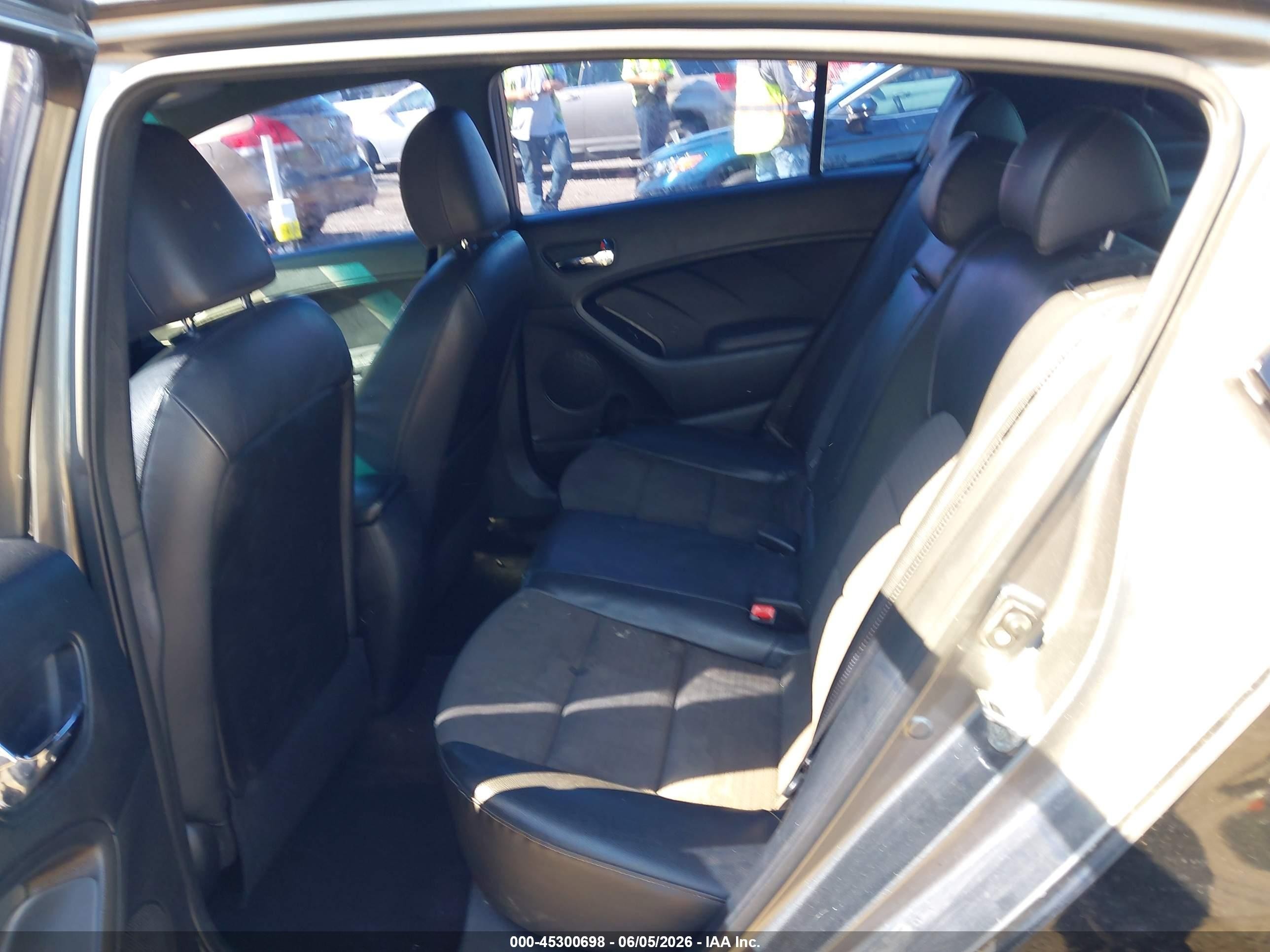 2015 Kia Forte Sx Black vin: KNAFZ5A33F5405218