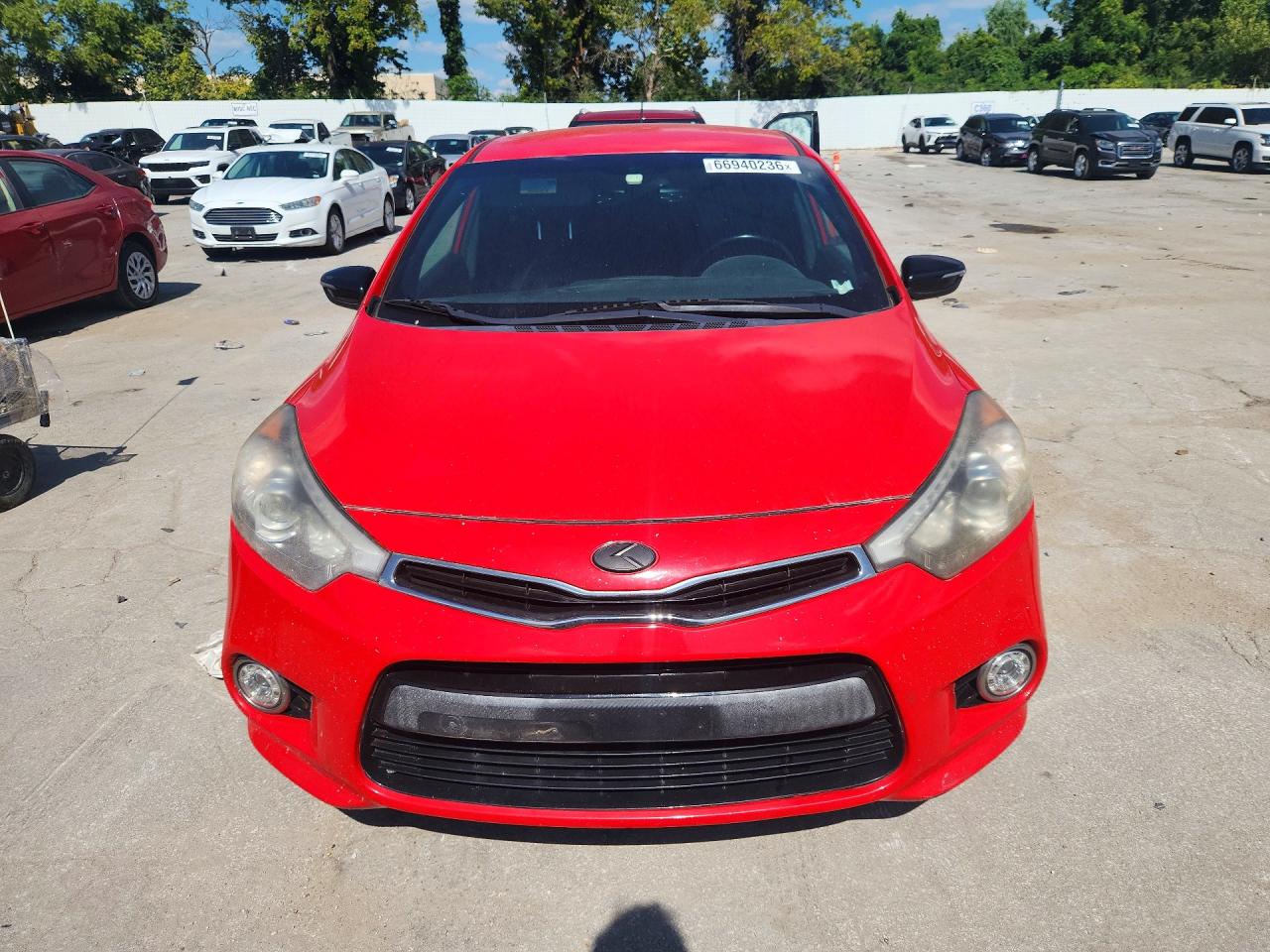 2015 Kia Forte5 Sx Red vin: KNAFZ5A35F5308215