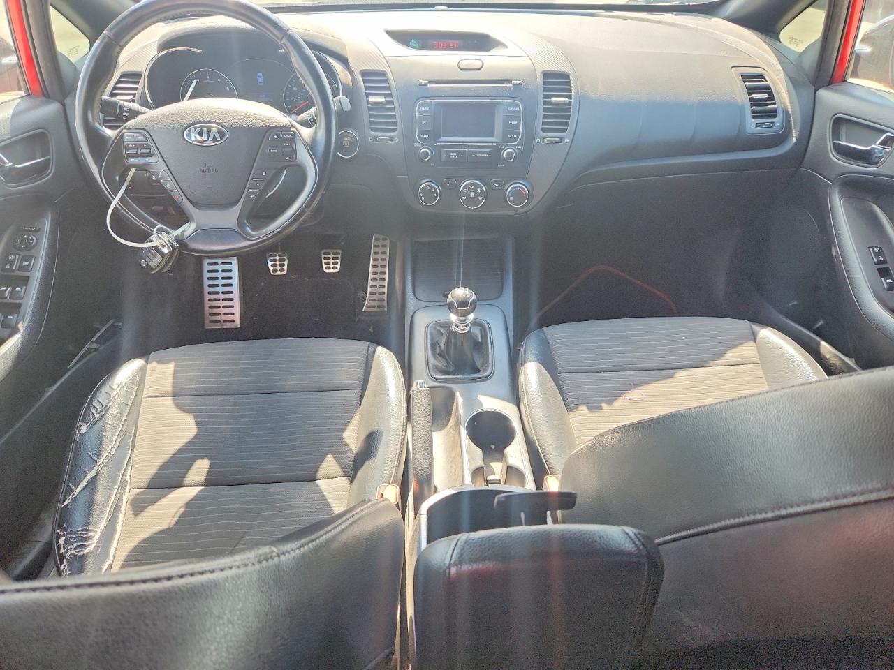 2015 Kia Forte5 Sx Red vin: KNAFZ5A35F5308215