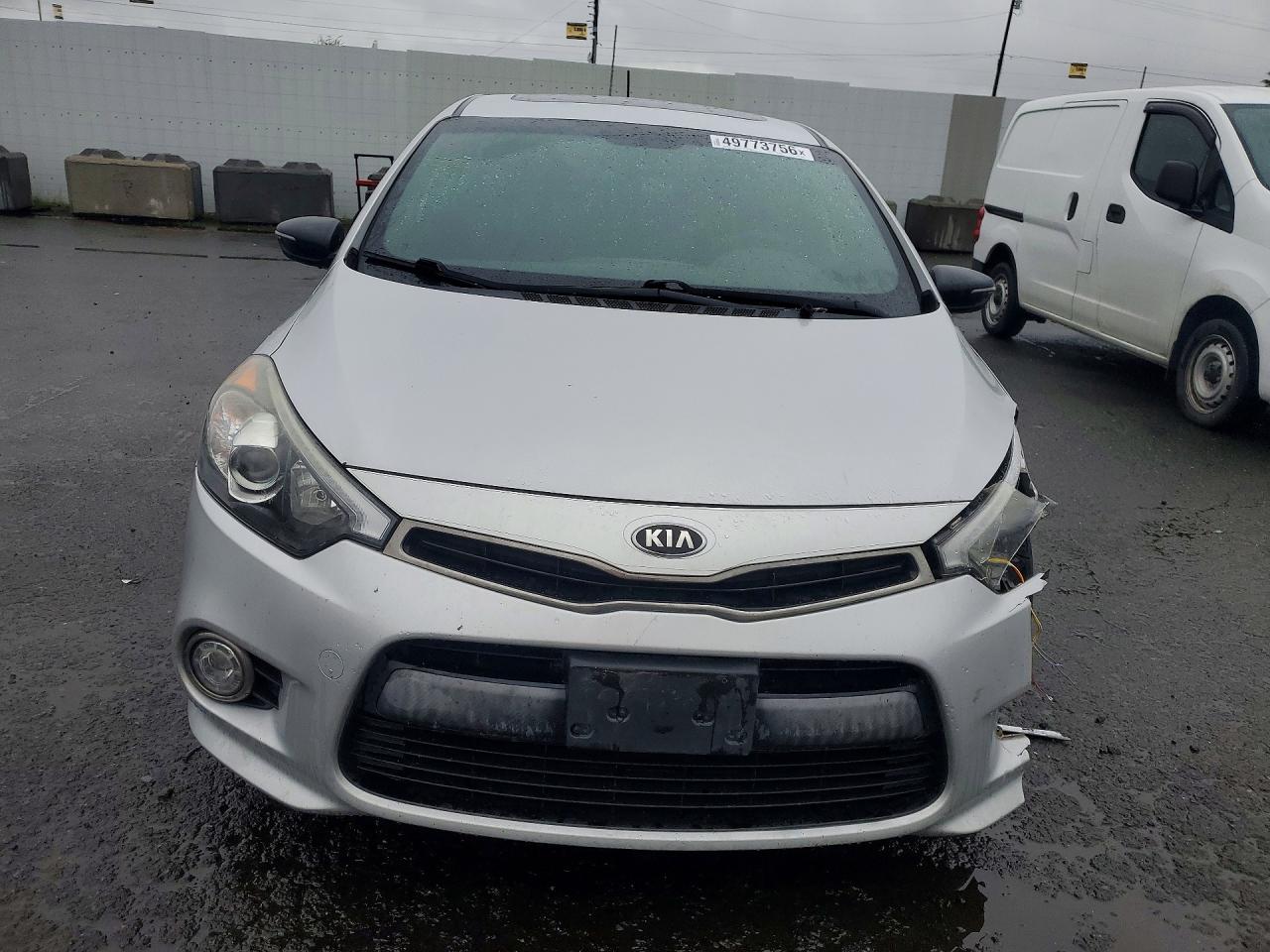 2015 Kia Forte Sx Silver vin: KNAFZ5A36F5285902