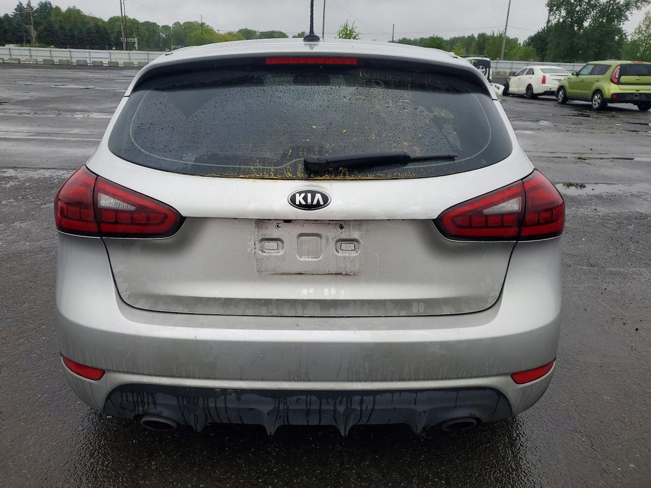 2015 Kia Forte Sx Silver vin: KNAFZ5A36F5285902