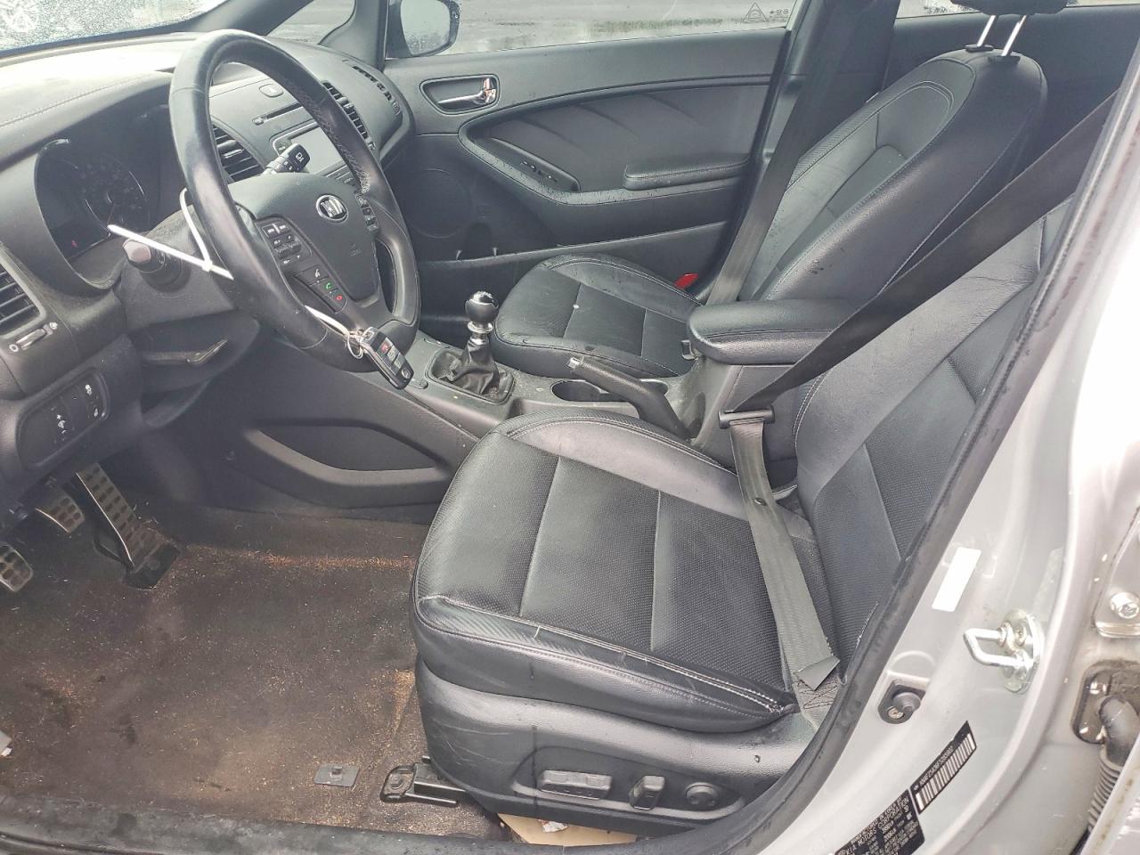 2015 Kia Forte Sx Silver vin: KNAFZ5A36F5285902