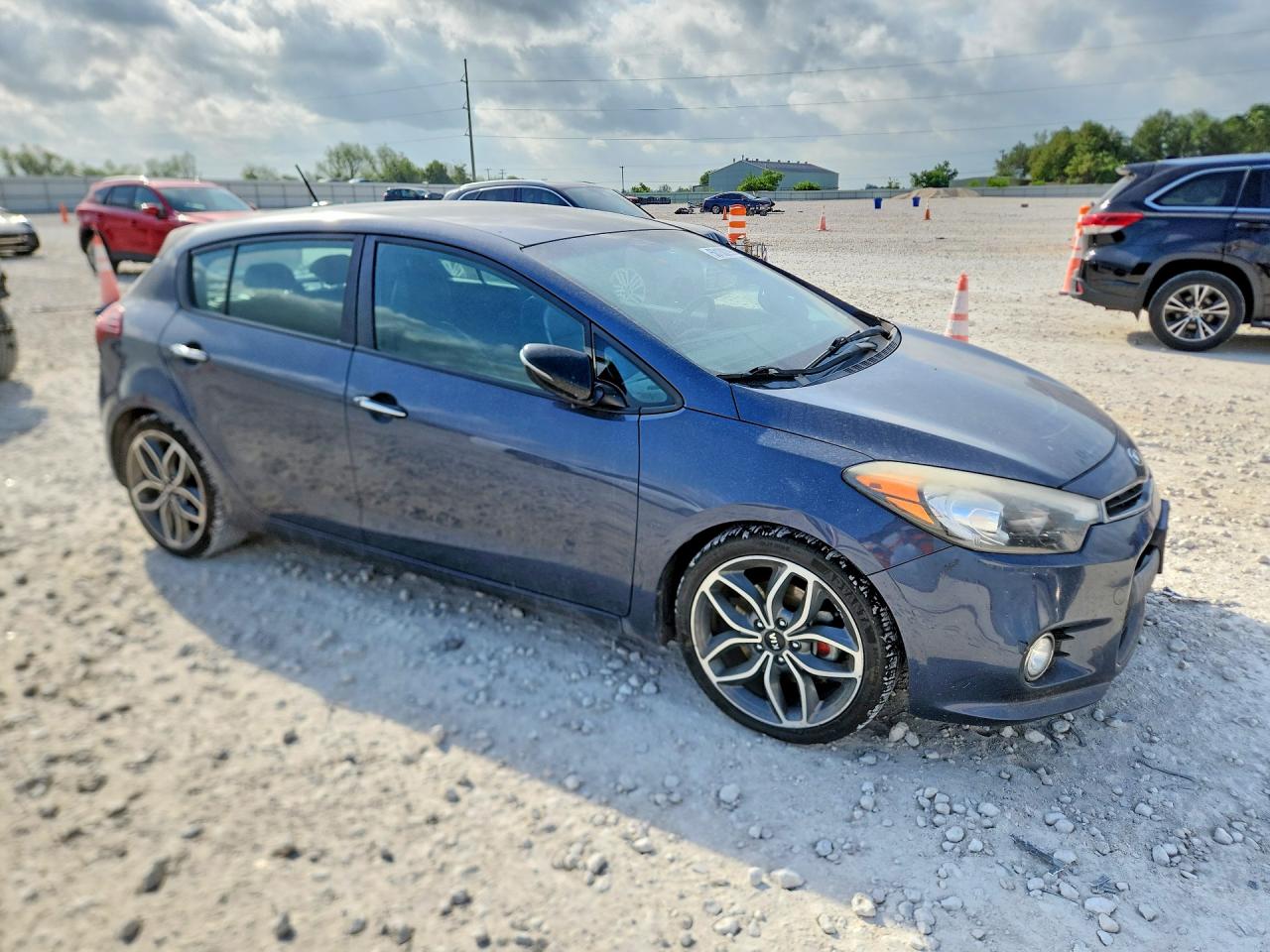 2015 Kia Forte Sx Gray vin: KNAFZ5A36F5406735
