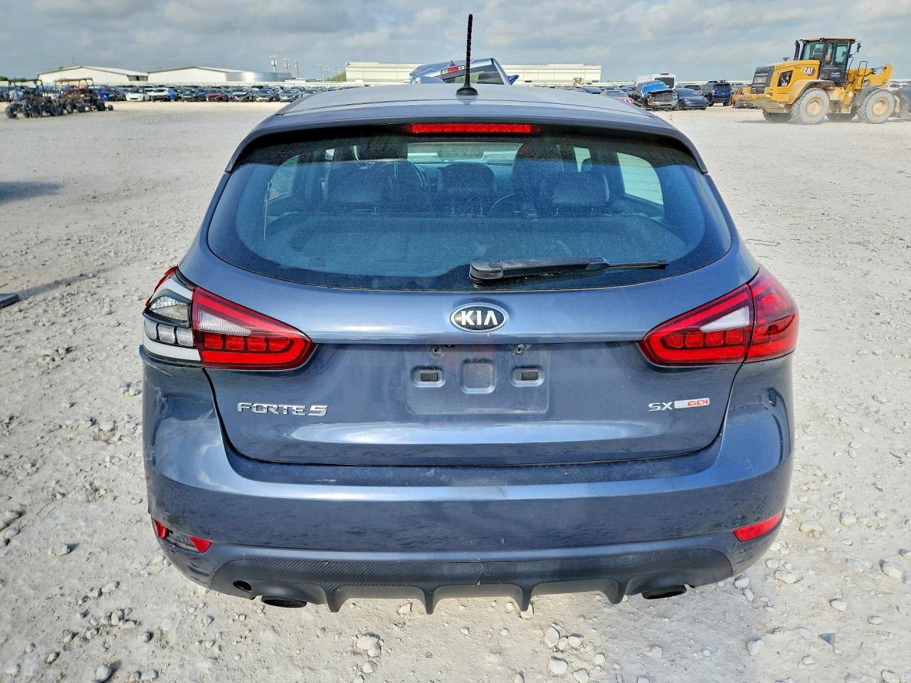 2015 Kia Forte Sx Gray vin: KNAFZ5A36F5406735
