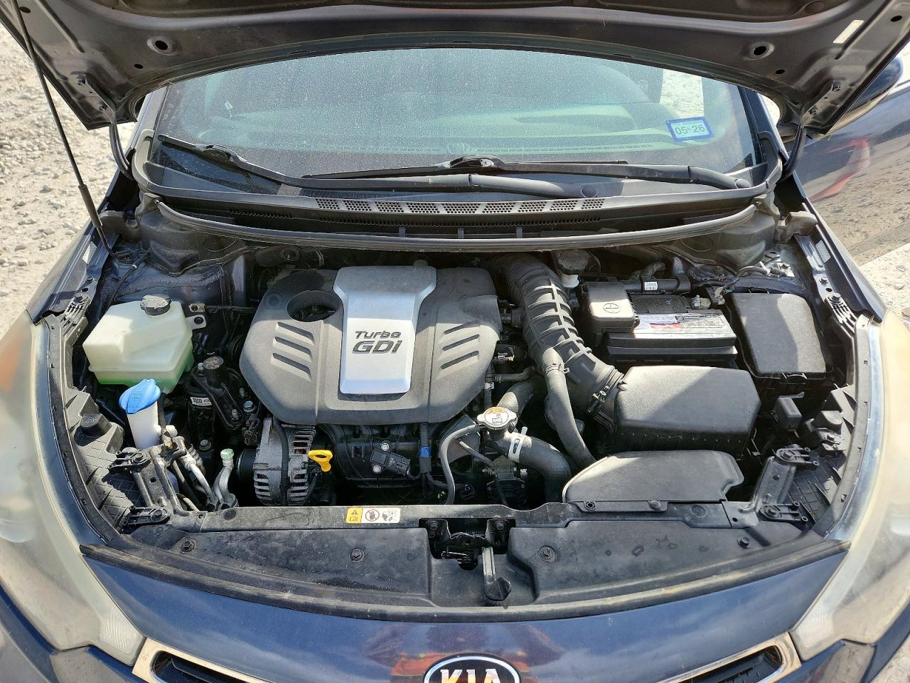 2015 Kia Forte Sx Gray vin: KNAFZ5A36F5406735