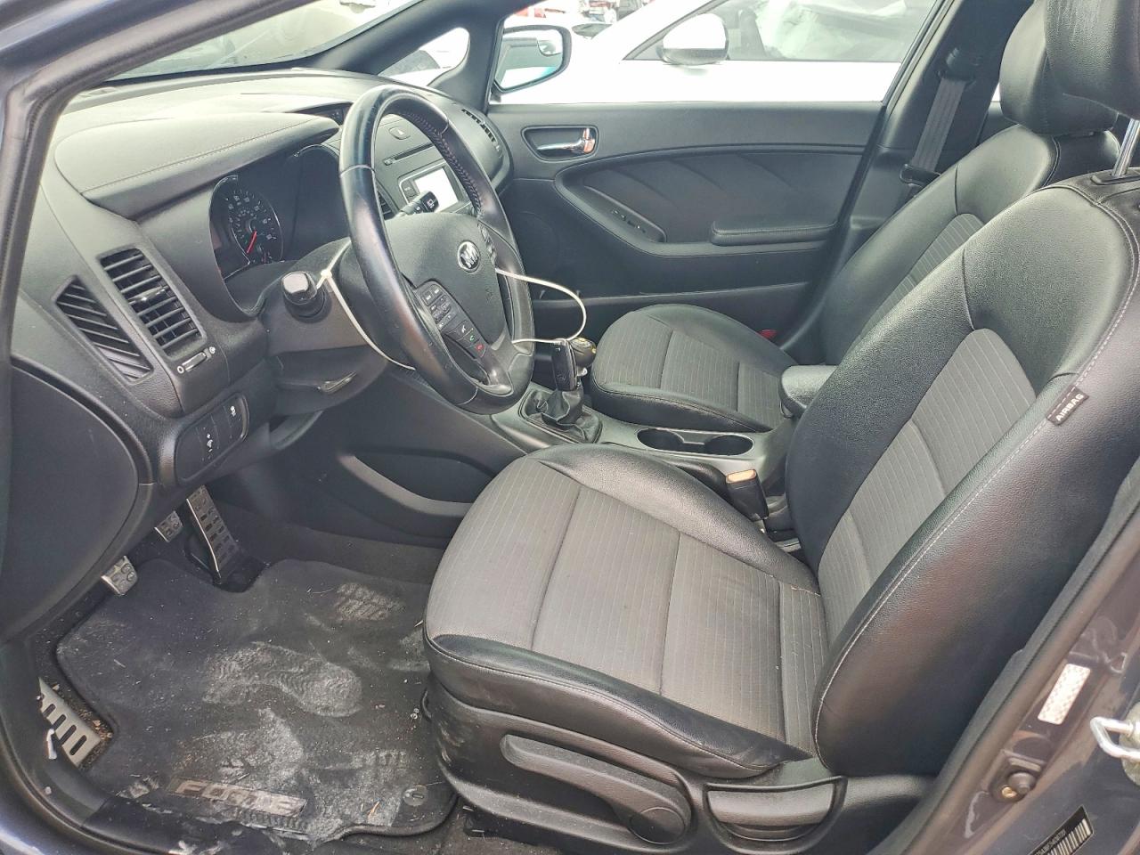 2015 Kia Forte Sx Gray vin: KNAFZ5A36F5406735