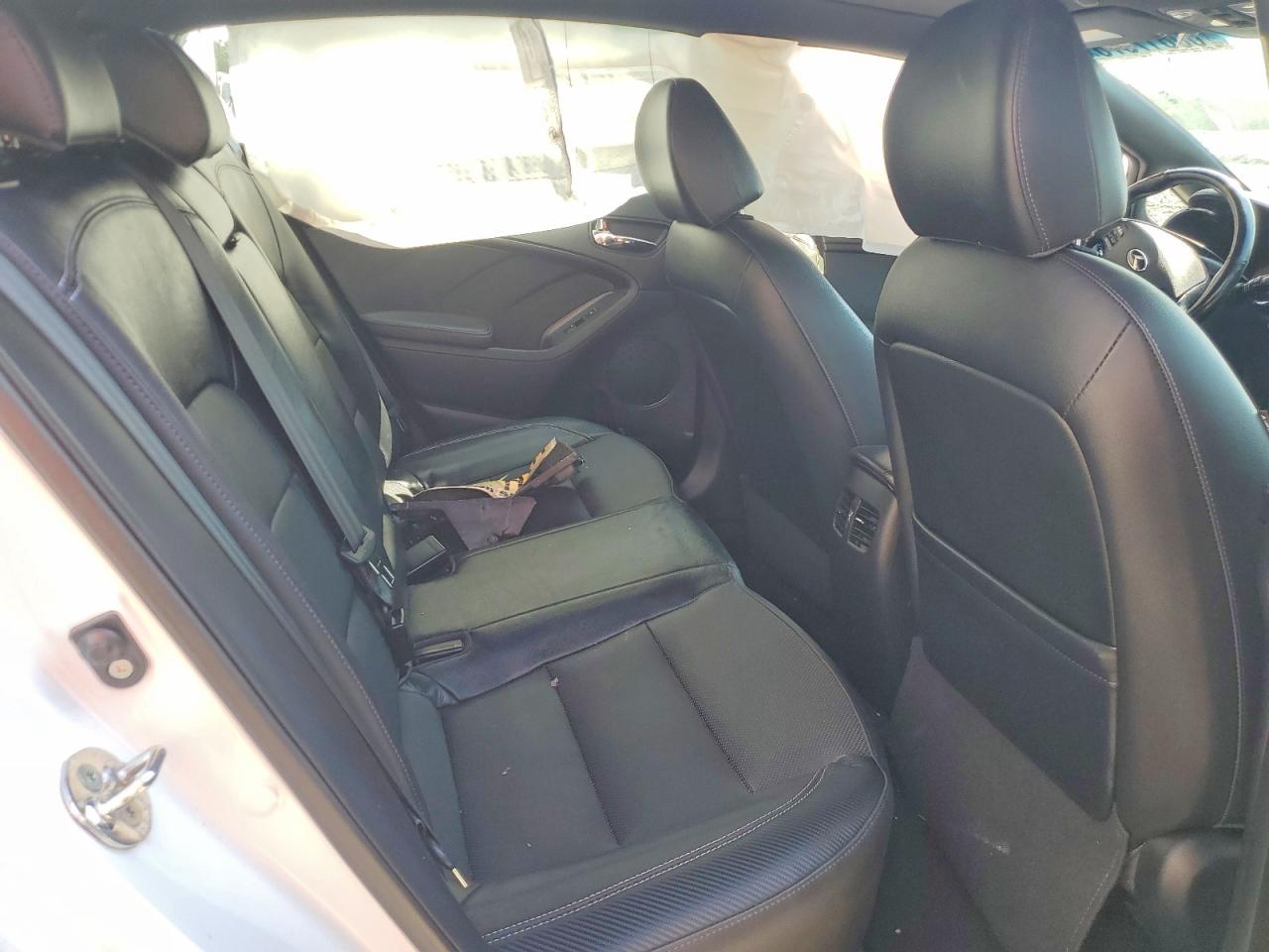 2015 Kia Forte Sx White vin: KNAFZ5A38F5293905