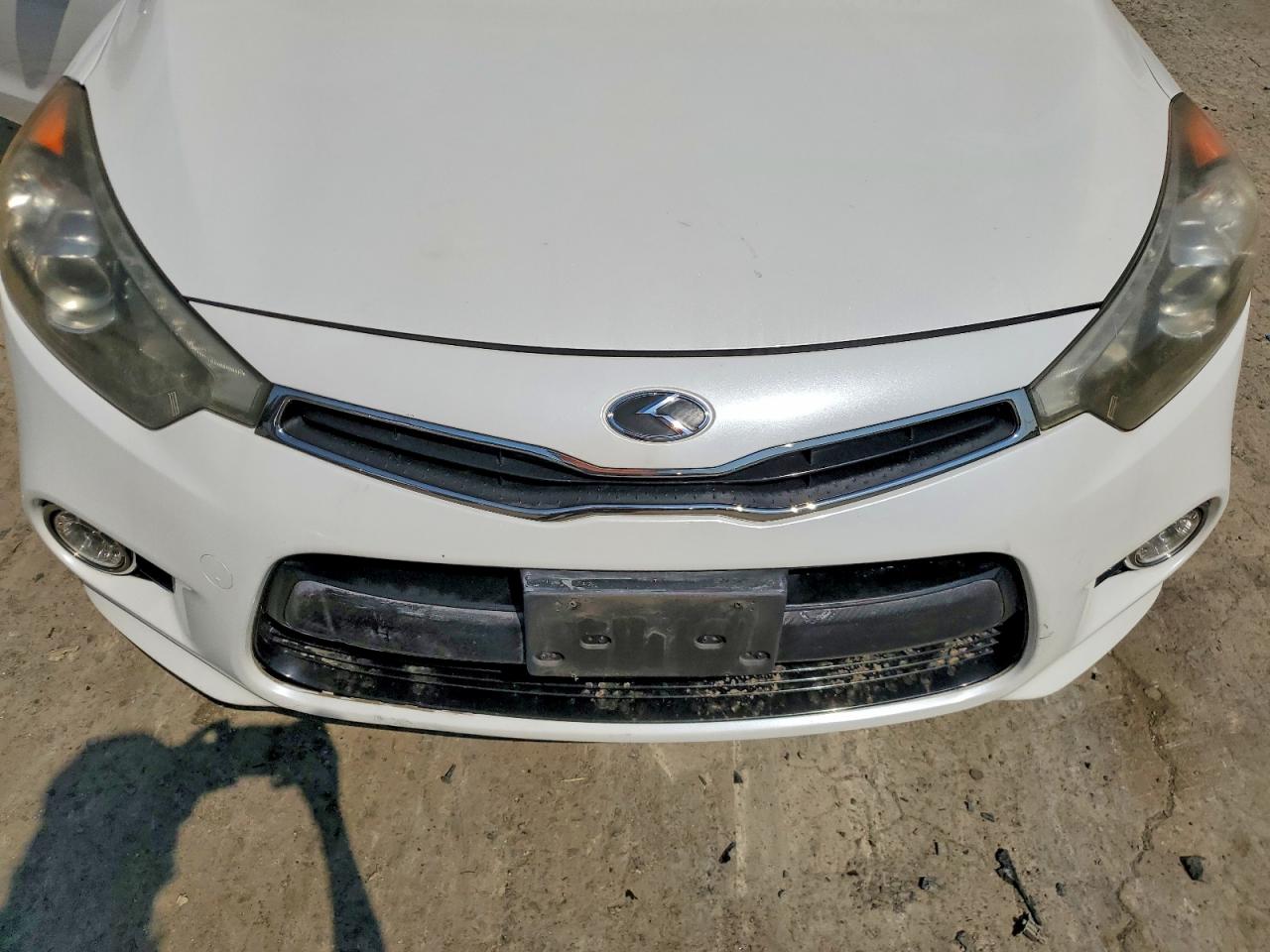 2015 Kia Forte Sx White vin: KNAFZ5A38F5293905