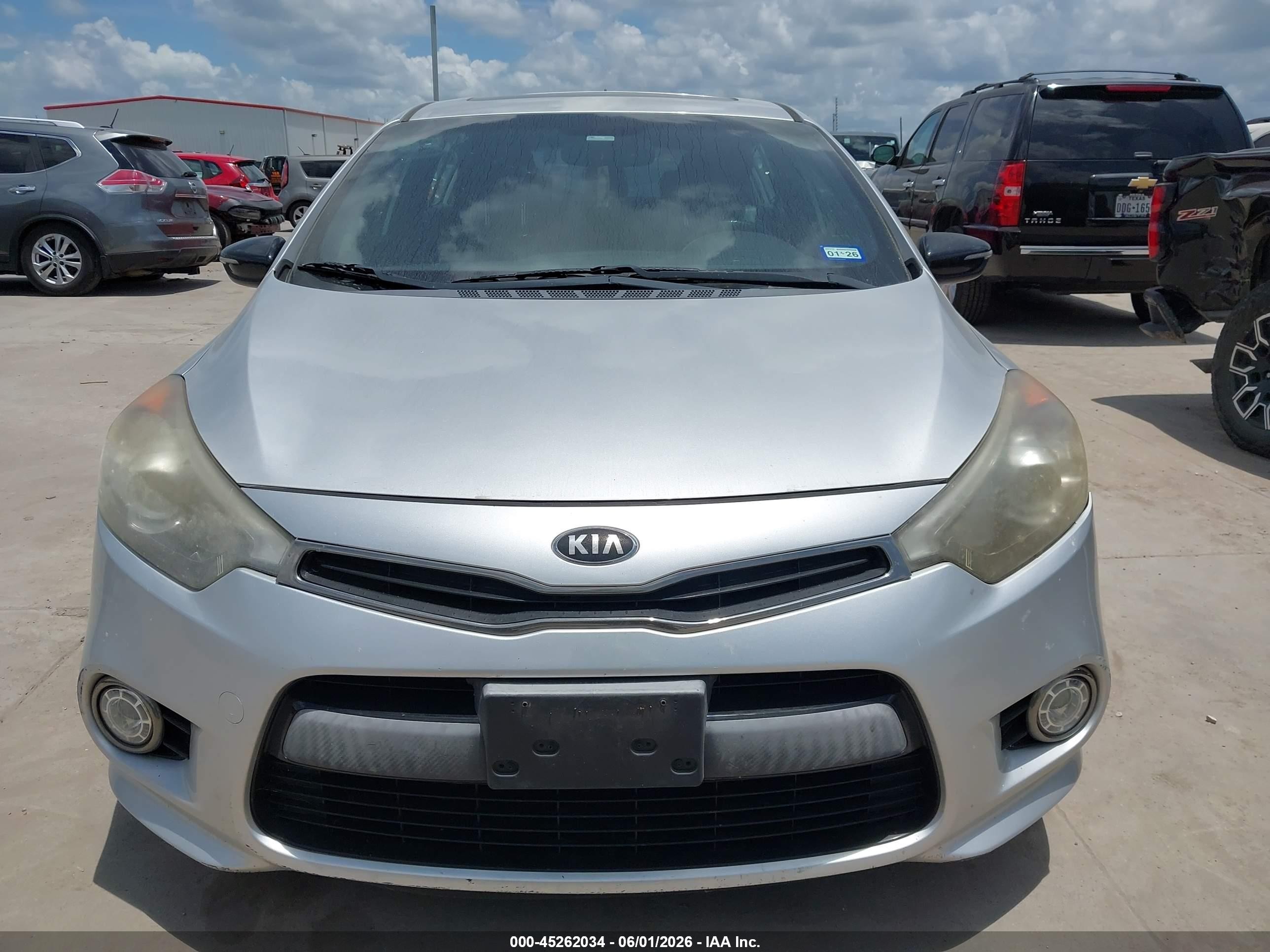 2015 Kia Forte Sx Gray vin: KNAFZ5A3XF5269797