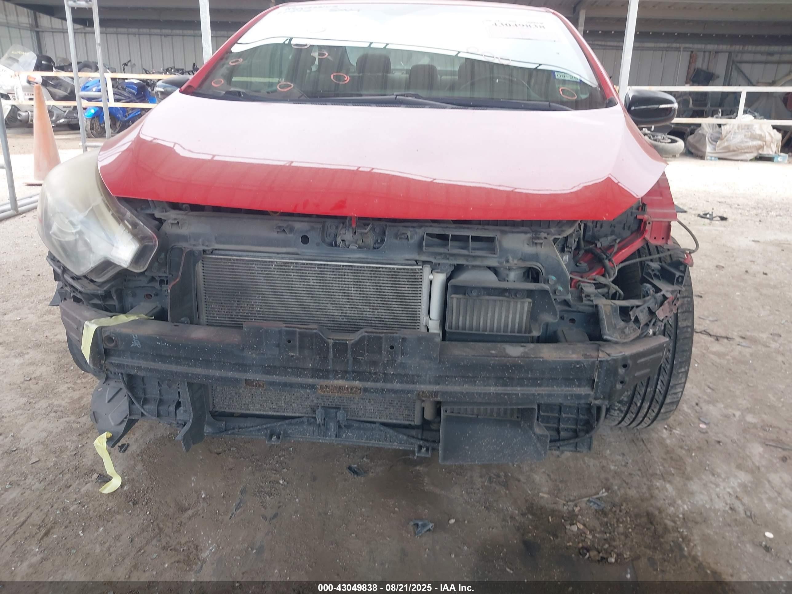 2014 Kia Forte Koup Sx Red vin: KNAFZ6A30E5239292