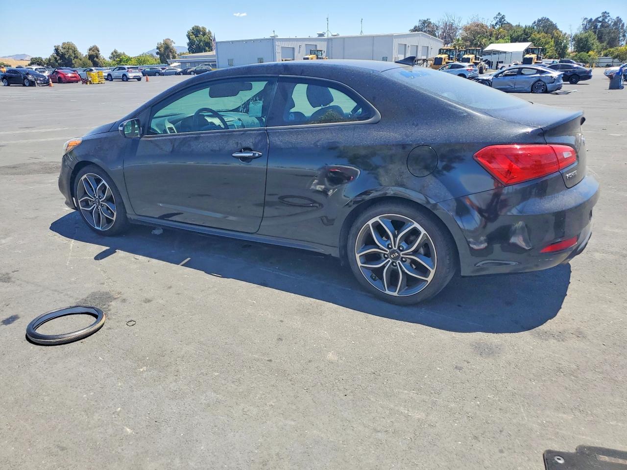 2015 Kia Forte Sx Угольный vin: KNAFZ6A33F5420615
