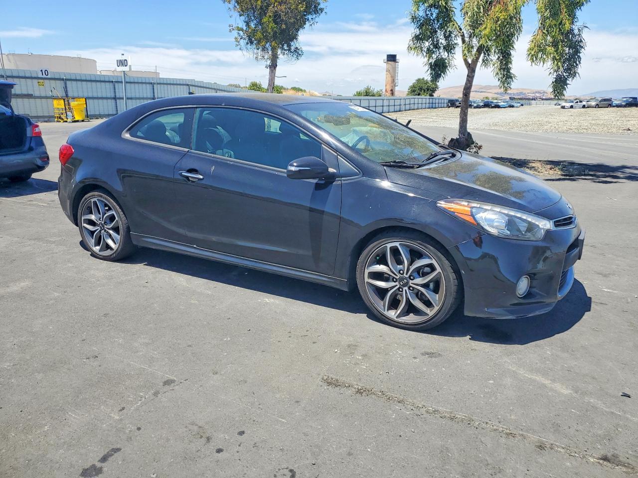 2015 Kia Forte Sx Угольный vin: KNAFZ6A33F5420615