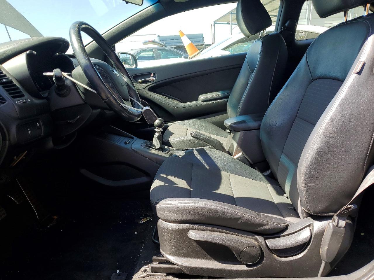 2015 Kia Forte Sx Угольный vin: KNAFZ6A33F5420615