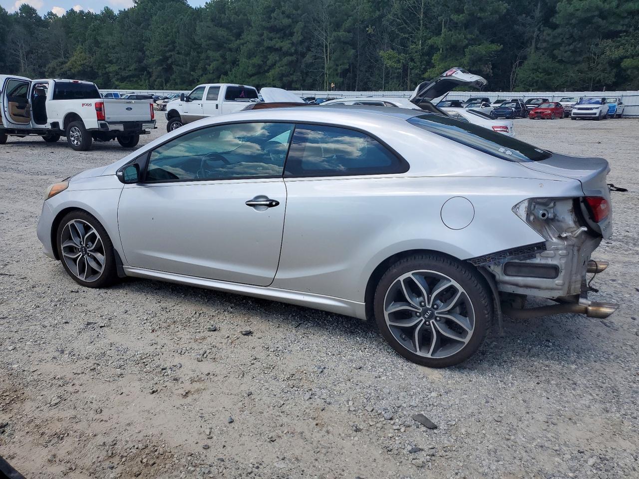 2015 Kia Forte Koup Sx Silver vin: KNAFZ6A34F5265041