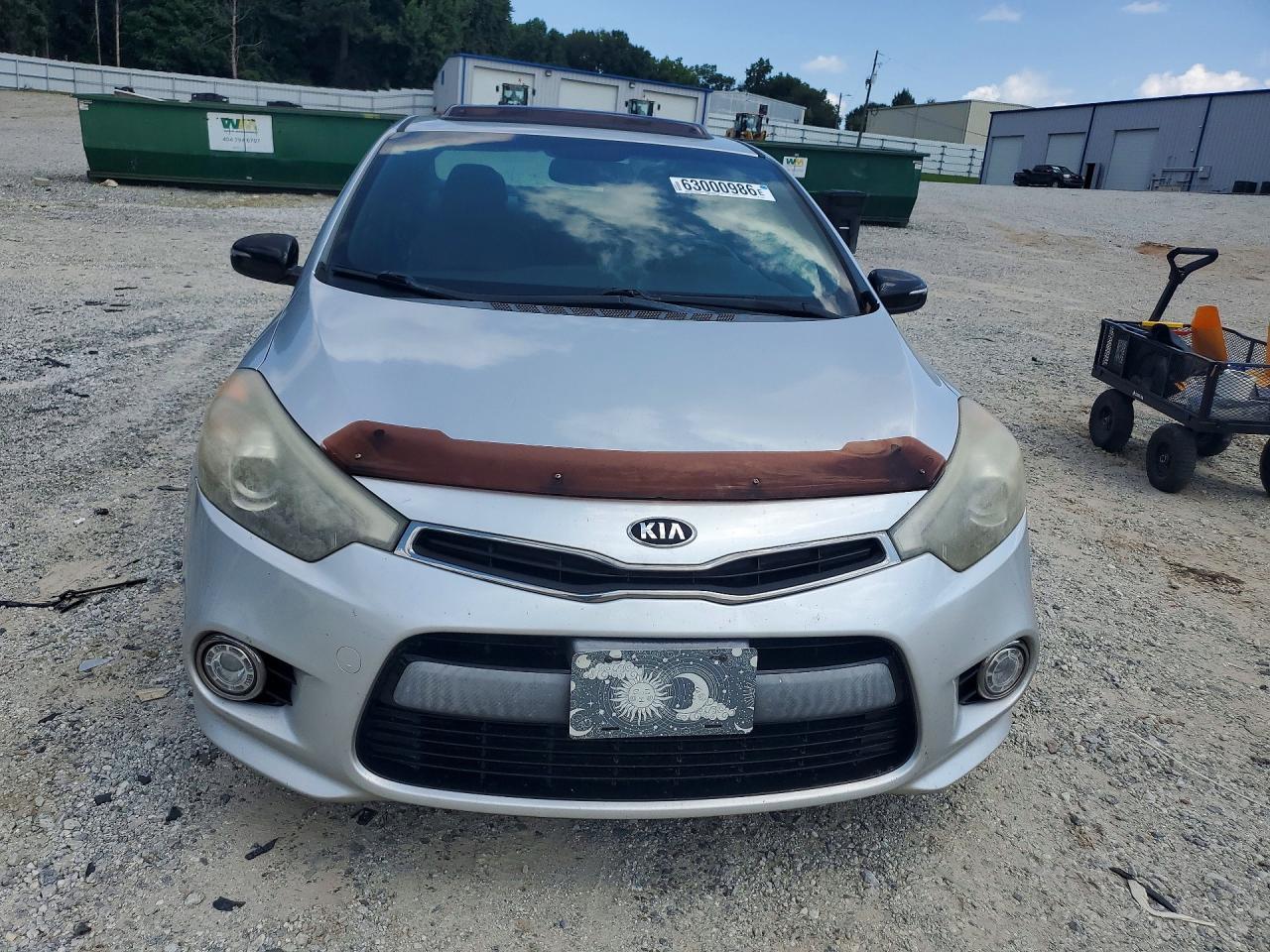 2015 Kia Forte Koup Sx Silver vin: KNAFZ6A34F5265041