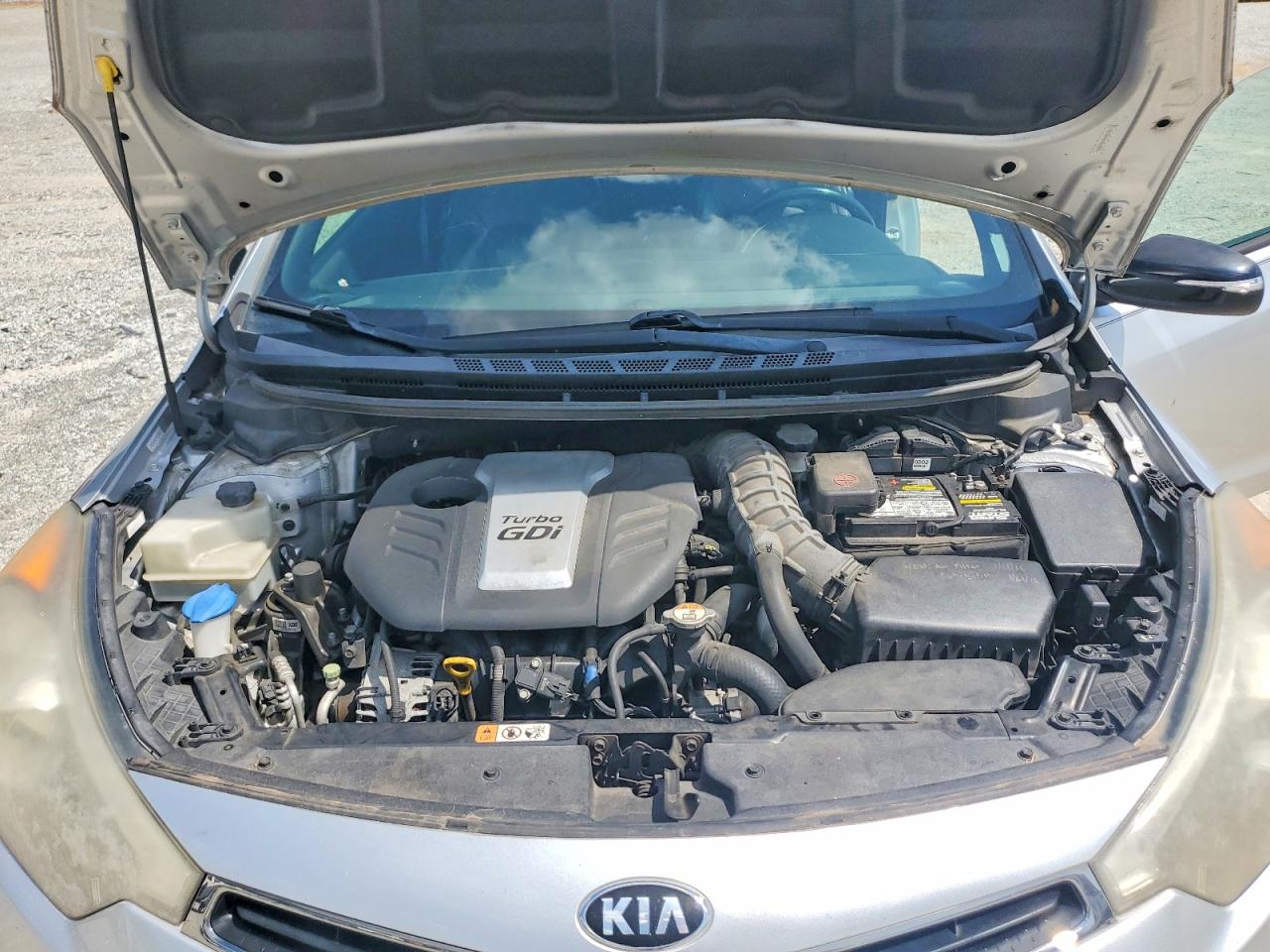 2015 Kia Forte Koup Sx Silver vin: KNAFZ6A34F5265041