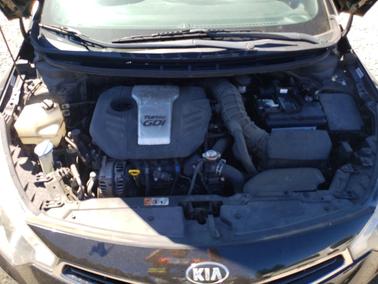 2015 Kia Forte Koup Sx Black vin: KNAFZ6A38F5368589