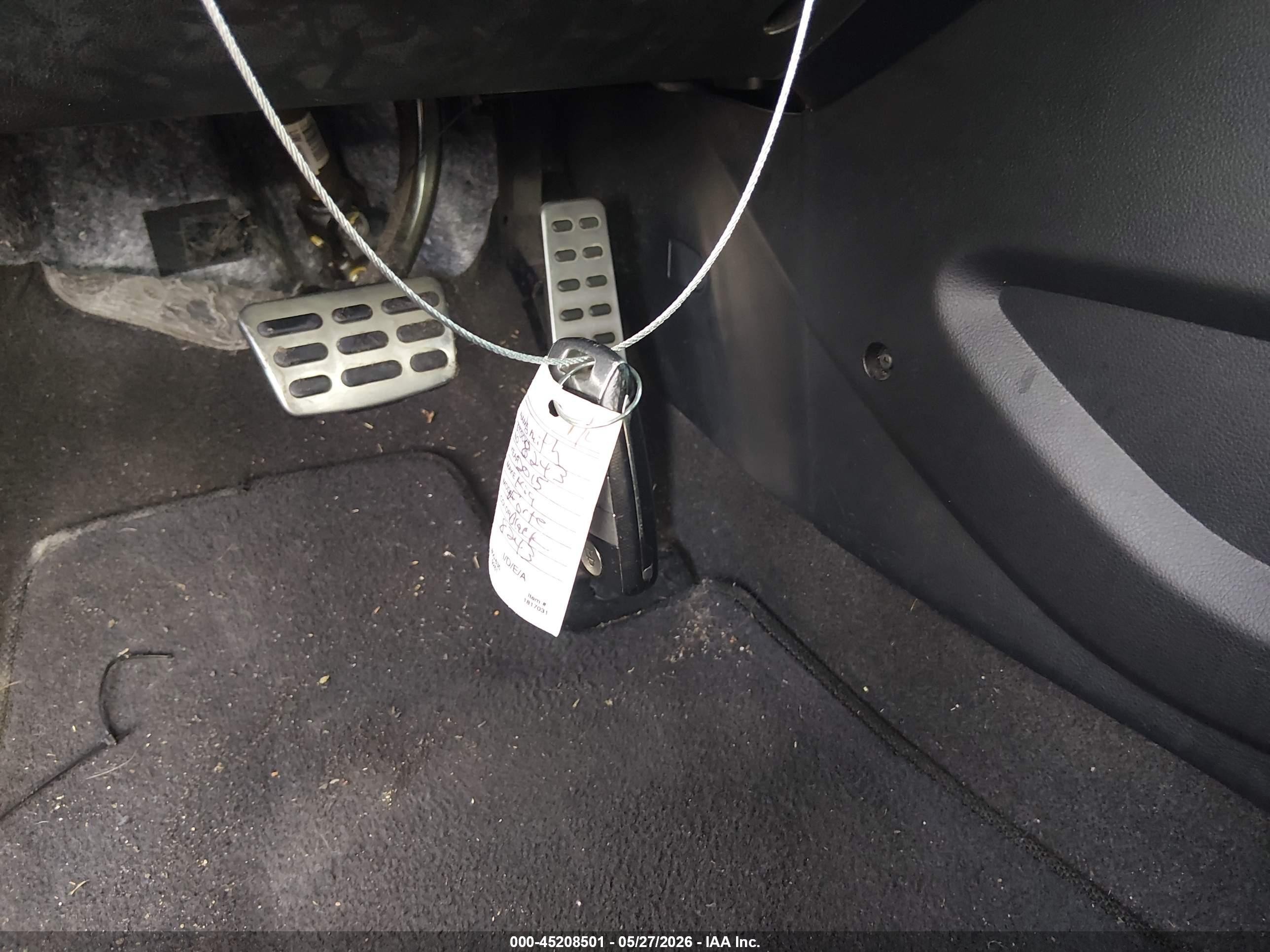 2015 Kia Forte Koup Sx Black vin: KNAFZ6A38F5406712