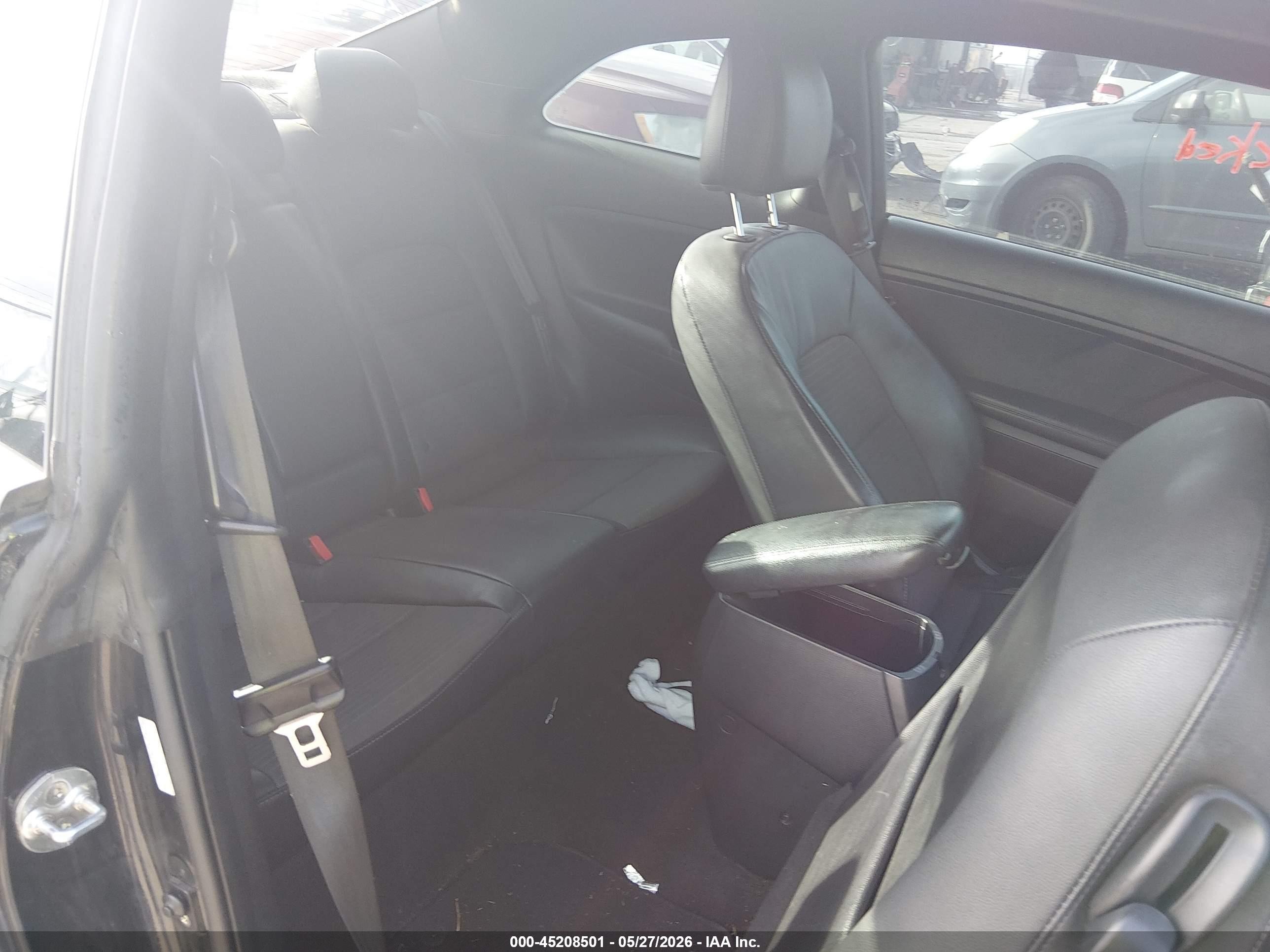 2015 Kia Forte Koup Sx Black vin: KNAFZ6A38F5406712