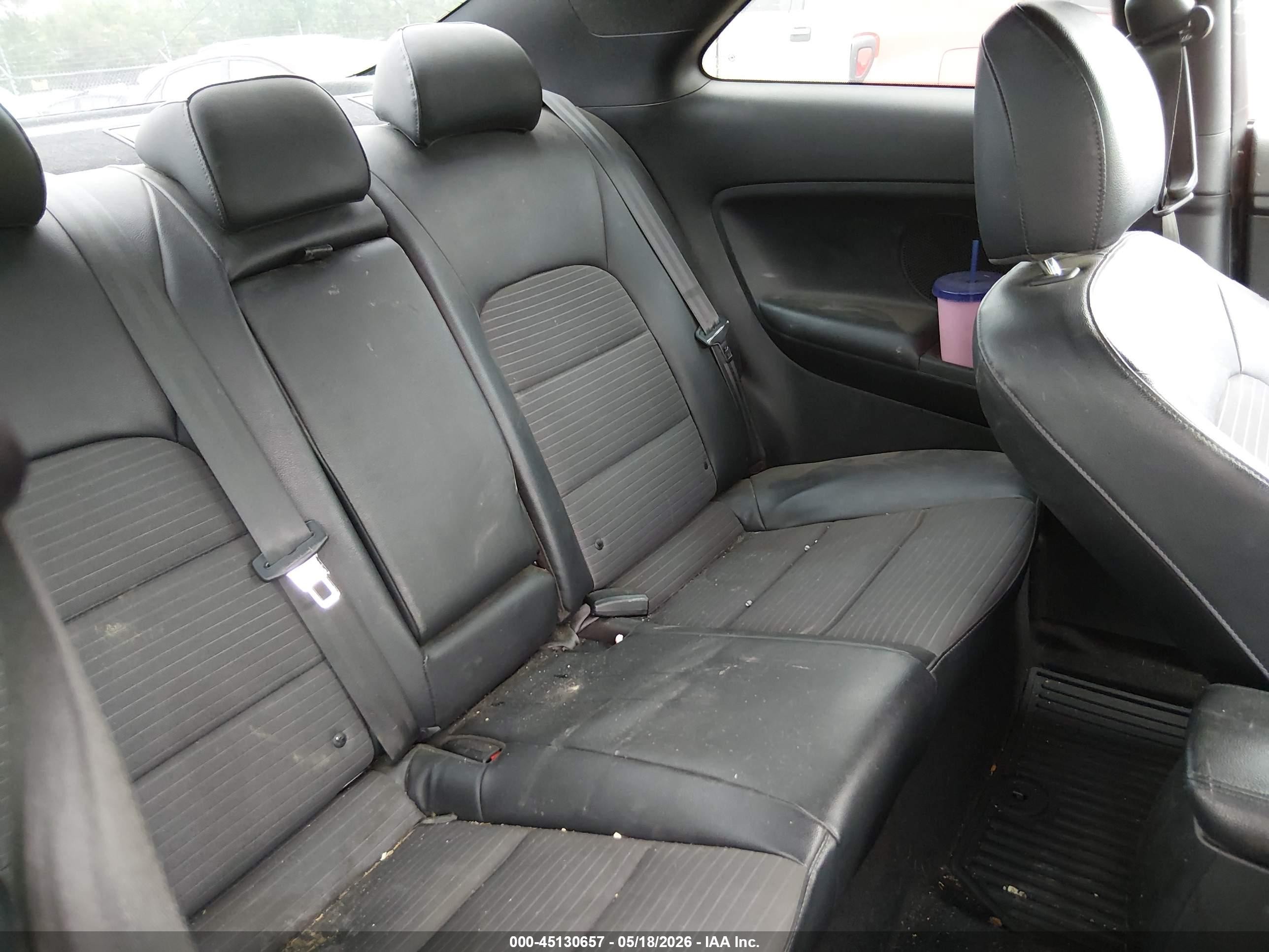 2014 Kia Forte Koup Sx Red vin: KNAFZ6A39E5220630