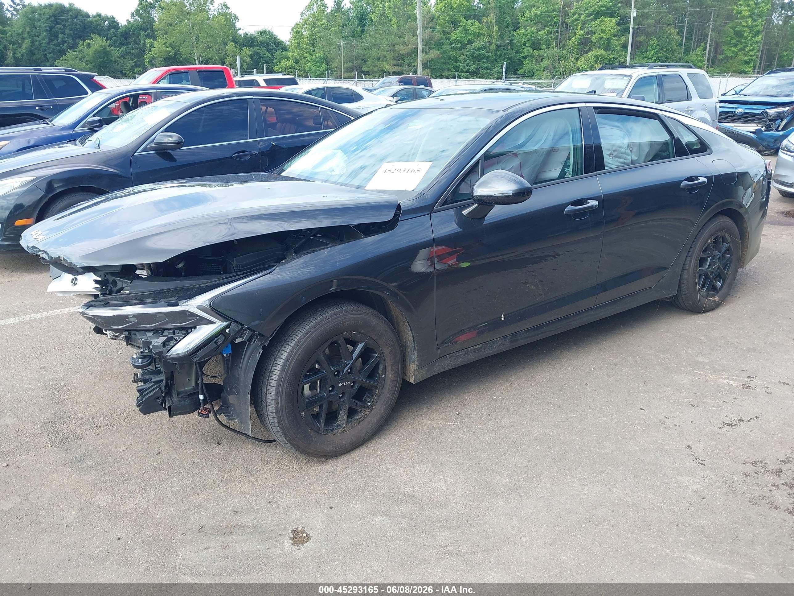 2026 Kia K5 Lxs Fwd Черный vin: KNAG24J77T5458666