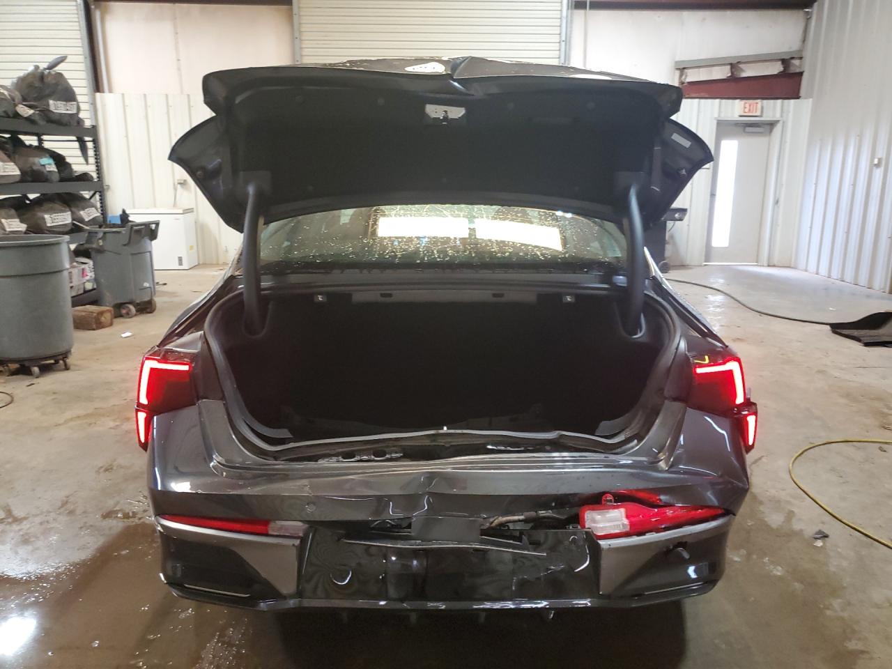 2026 Kia K5 Lxs Gray vin: KNAG24J77T5459557 Damage: Deck Lid, Severe Damage, Replacement Required