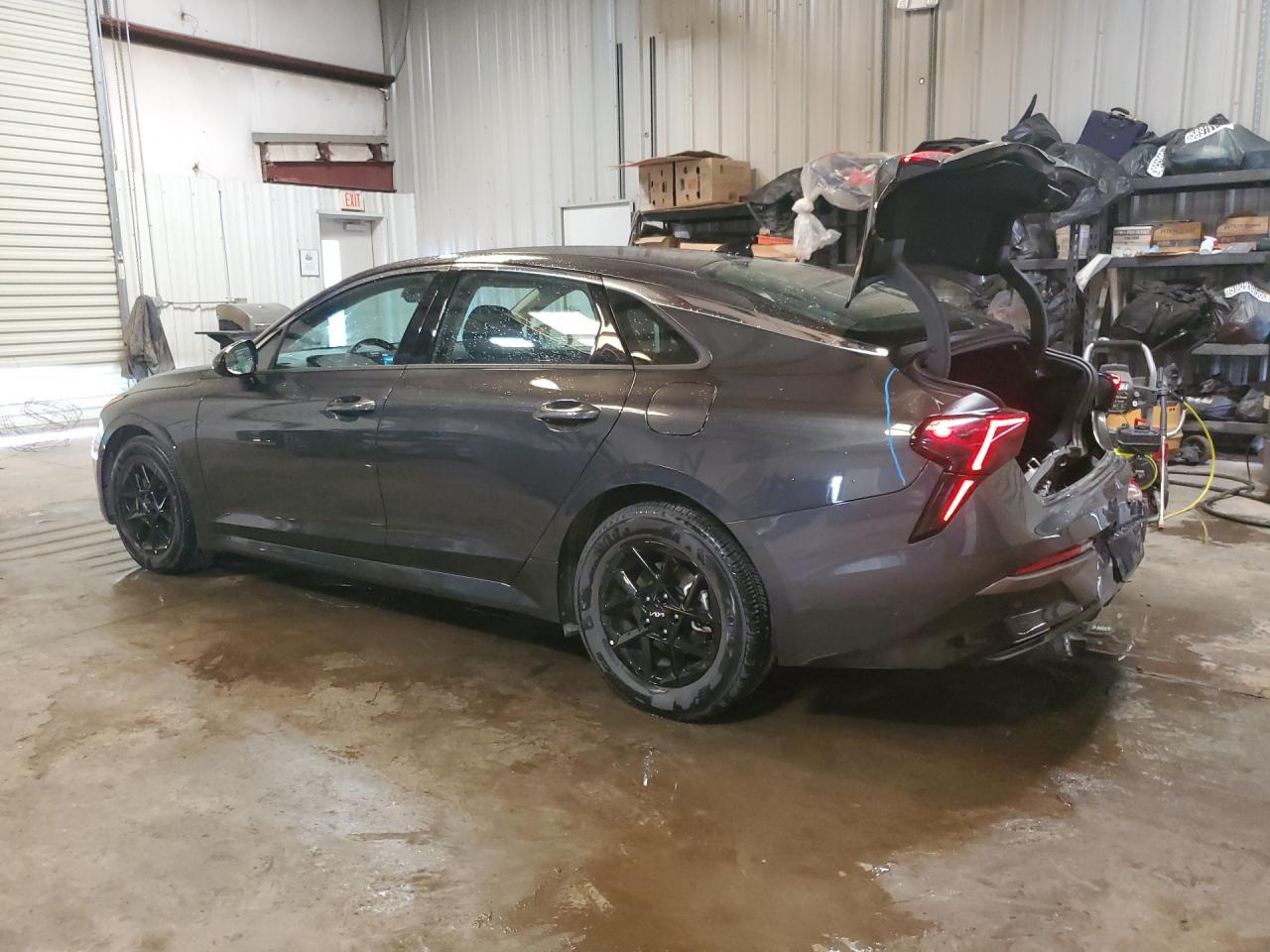 2026 Kia K5 Lxs Gray vin: KNAG24J77T5459557 Damage: Left Qtr Panel, Severe Damage, Replacement Required