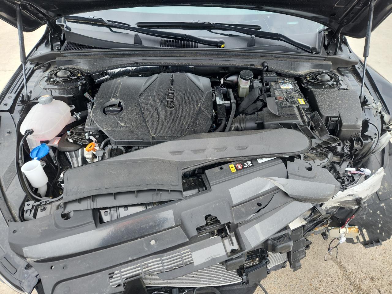 2026 Kia K5 Lxs Black vin: KNAG24J77T5460935 Damage: Core Support, Broken, Replacement Required