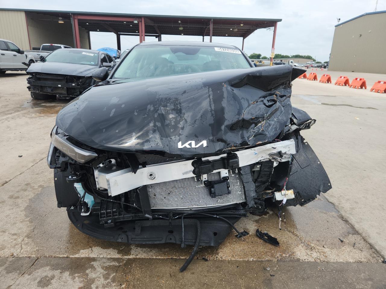 2026 Kia K5 Lxs Black vin: KNAG24J77T5460935 Damage: Front Bumper Reinforcement, Bent, > 12 Inches