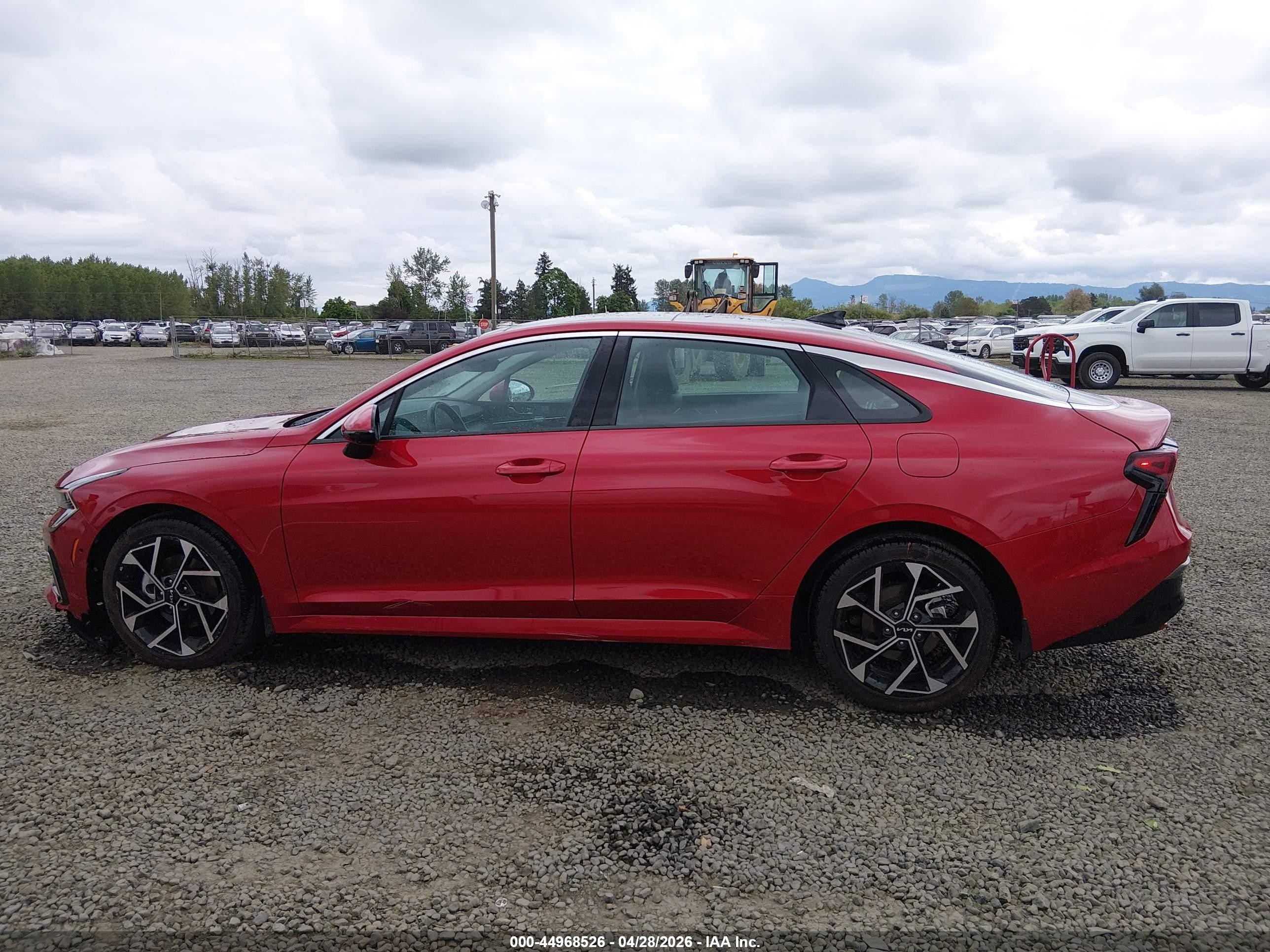 2025 Kia K5 Ex Red vin: KNAG34J72S5279981
