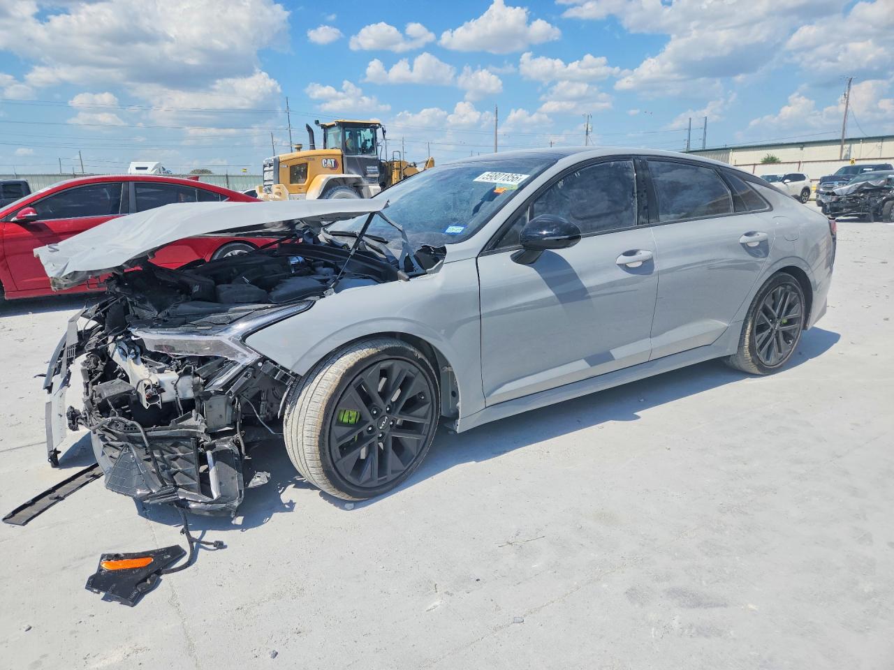 2025 Kia K5 Gt Gray vin: KNAG44J83S5329700