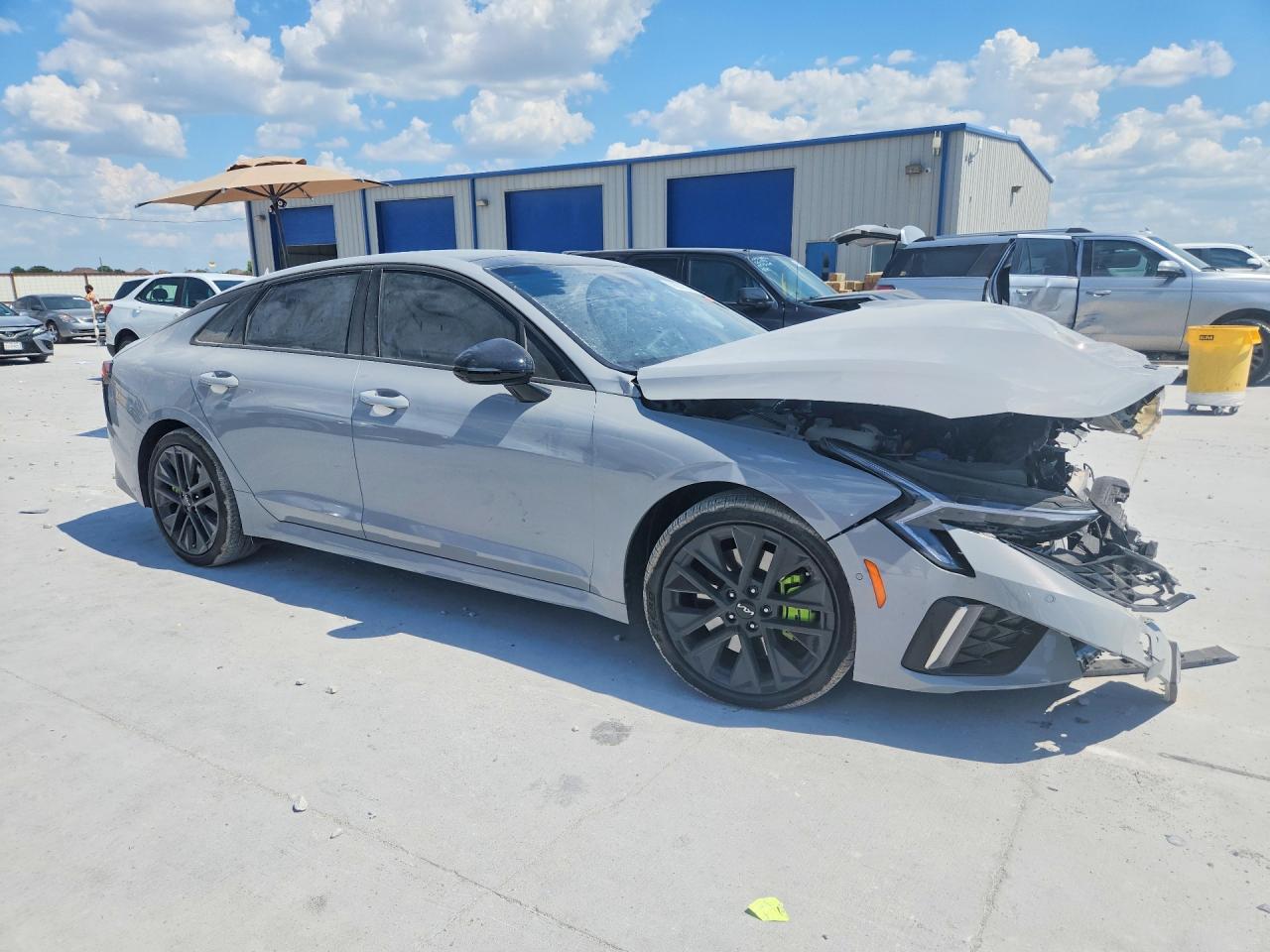 2025 Kia K5 Gt Gray vin: KNAG44J83S5329700