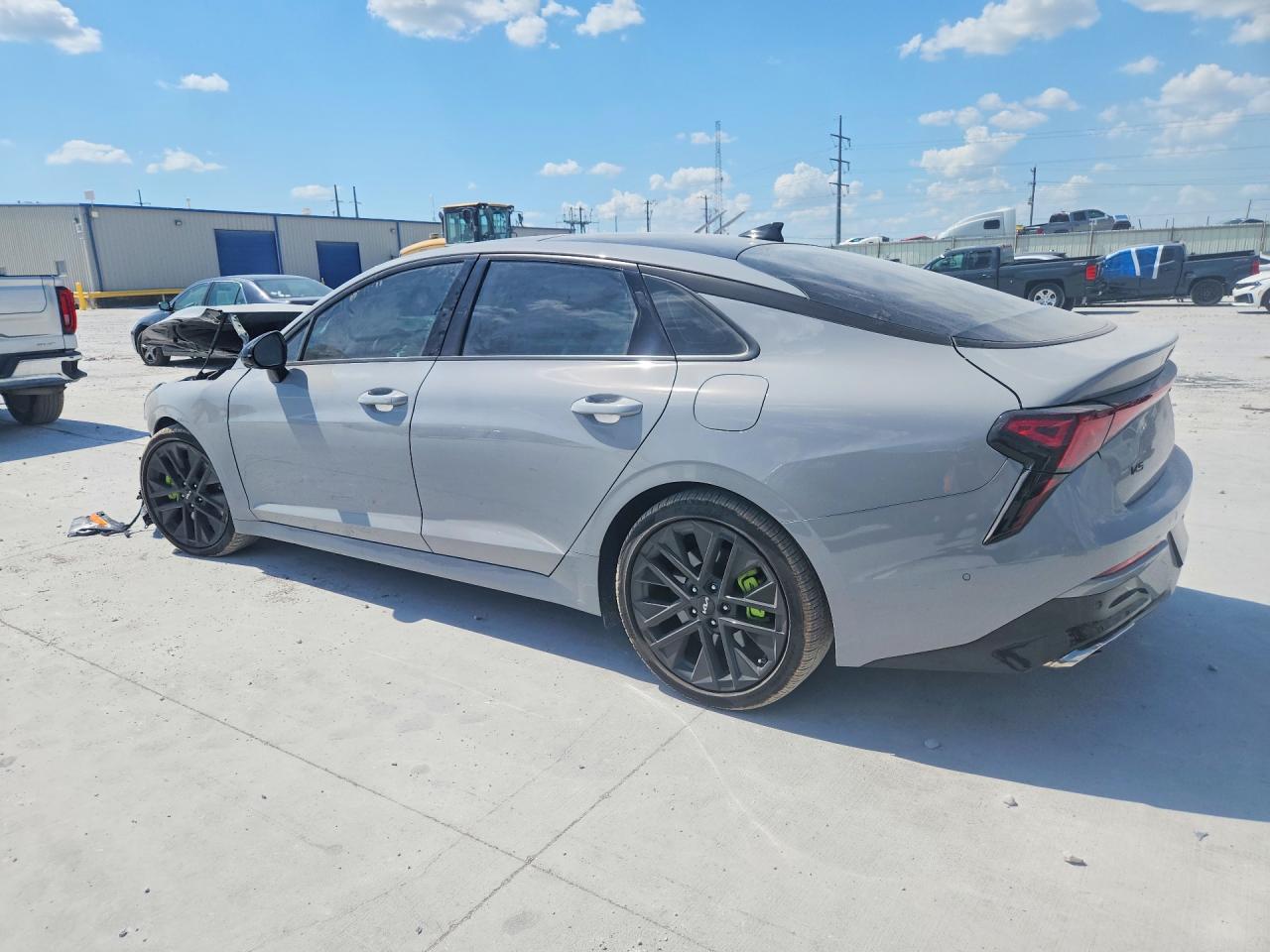 2025 Kia K5 Gt Gray vin: KNAG44J83S5329700