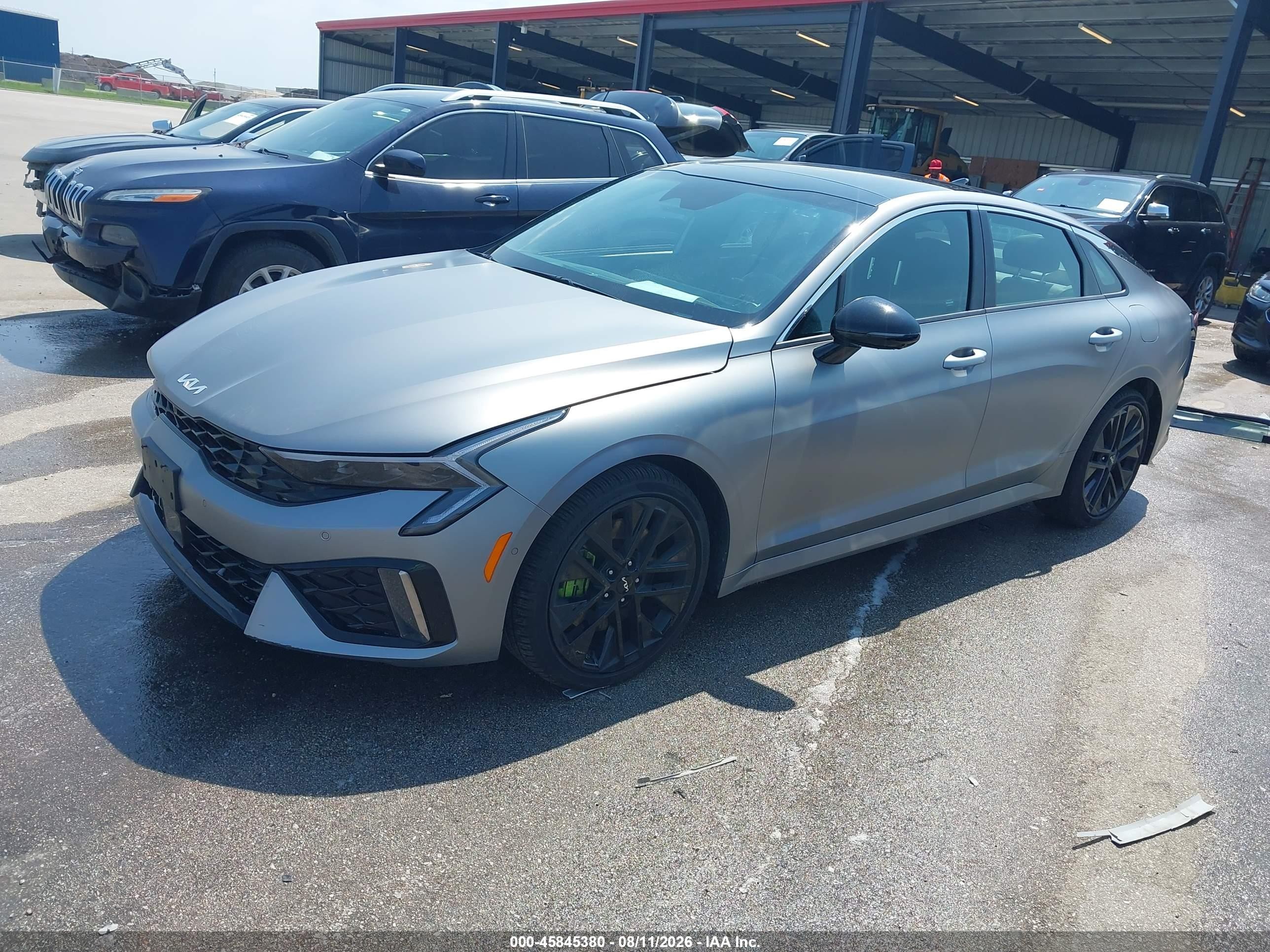 2026 Kia K5 Gt Gray vin: KNAG44J84T5407919
