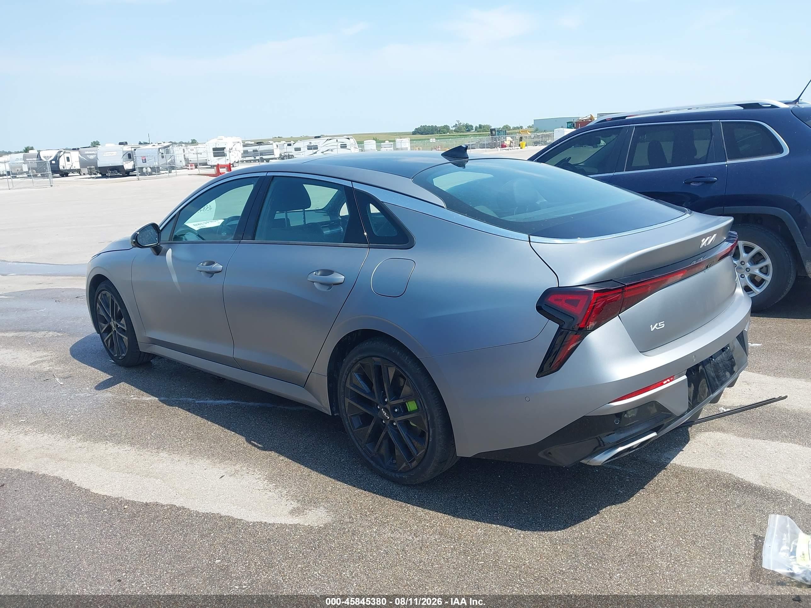 2026 Kia K5 Gt Gray vin: KNAG44J84T5407919