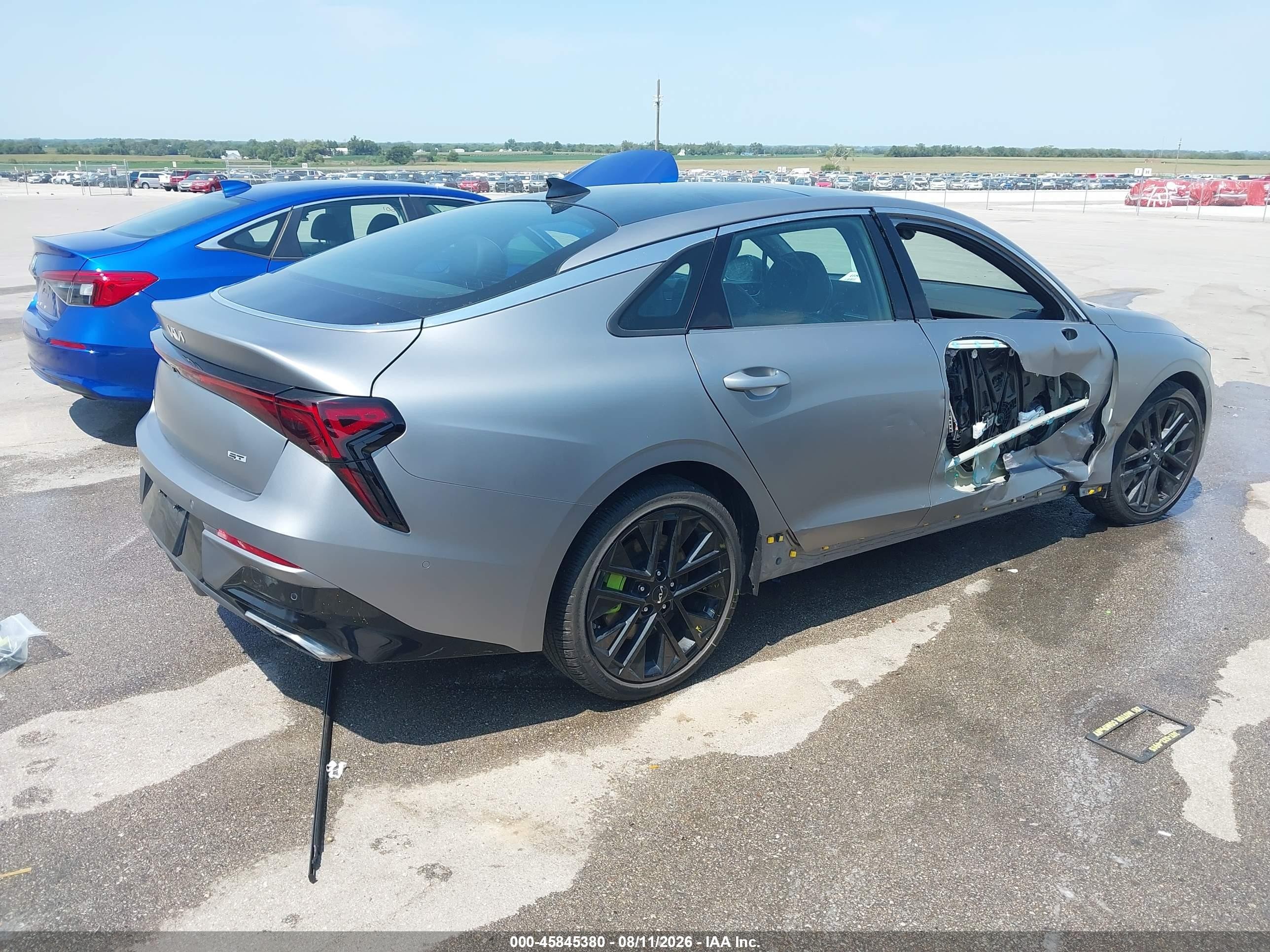 2026 Kia K5 Gt Gray vin: KNAG44J84T5407919