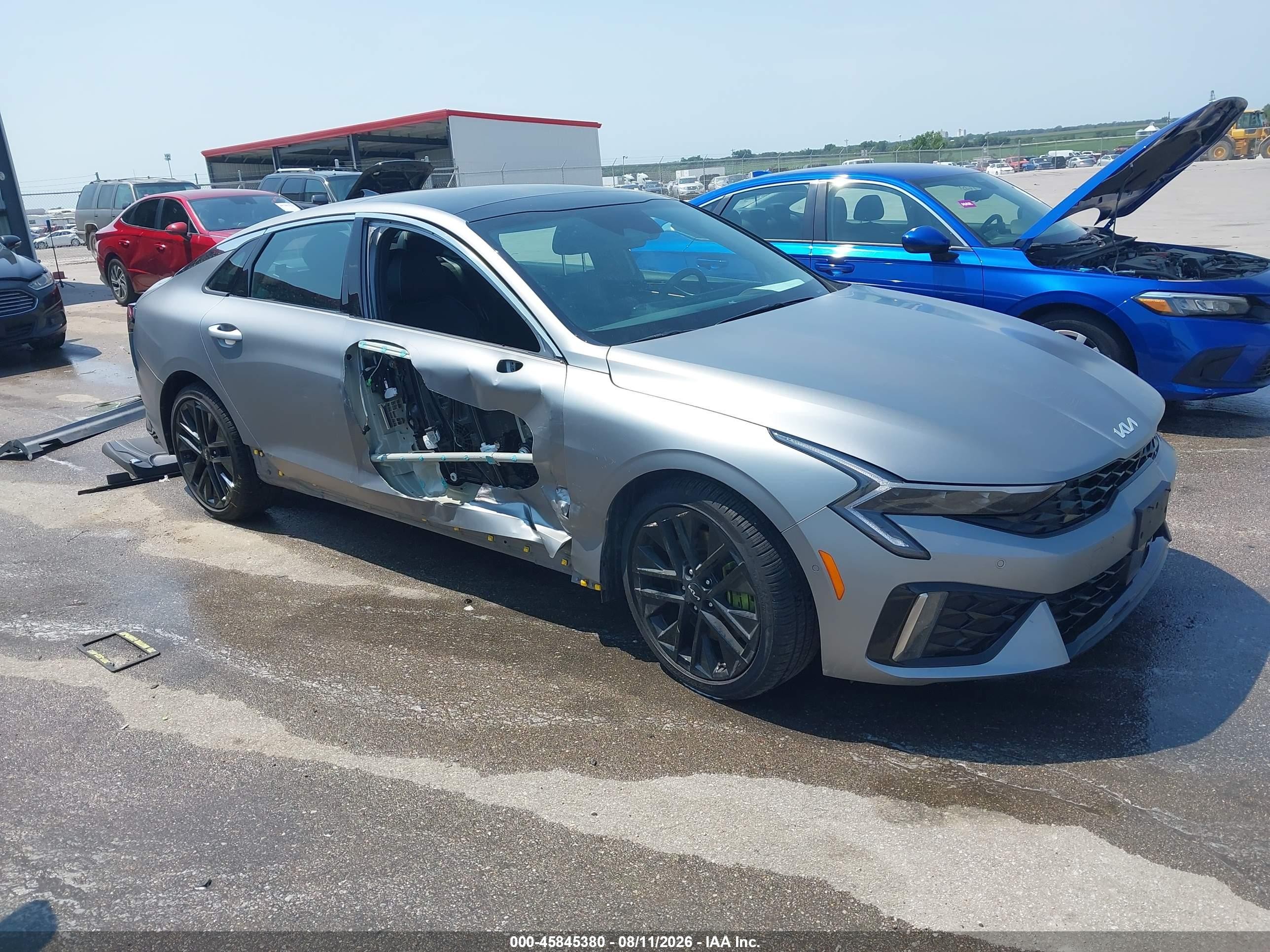 2026 Kia K5 Gt Gray vin: KNAG44J84T5407919