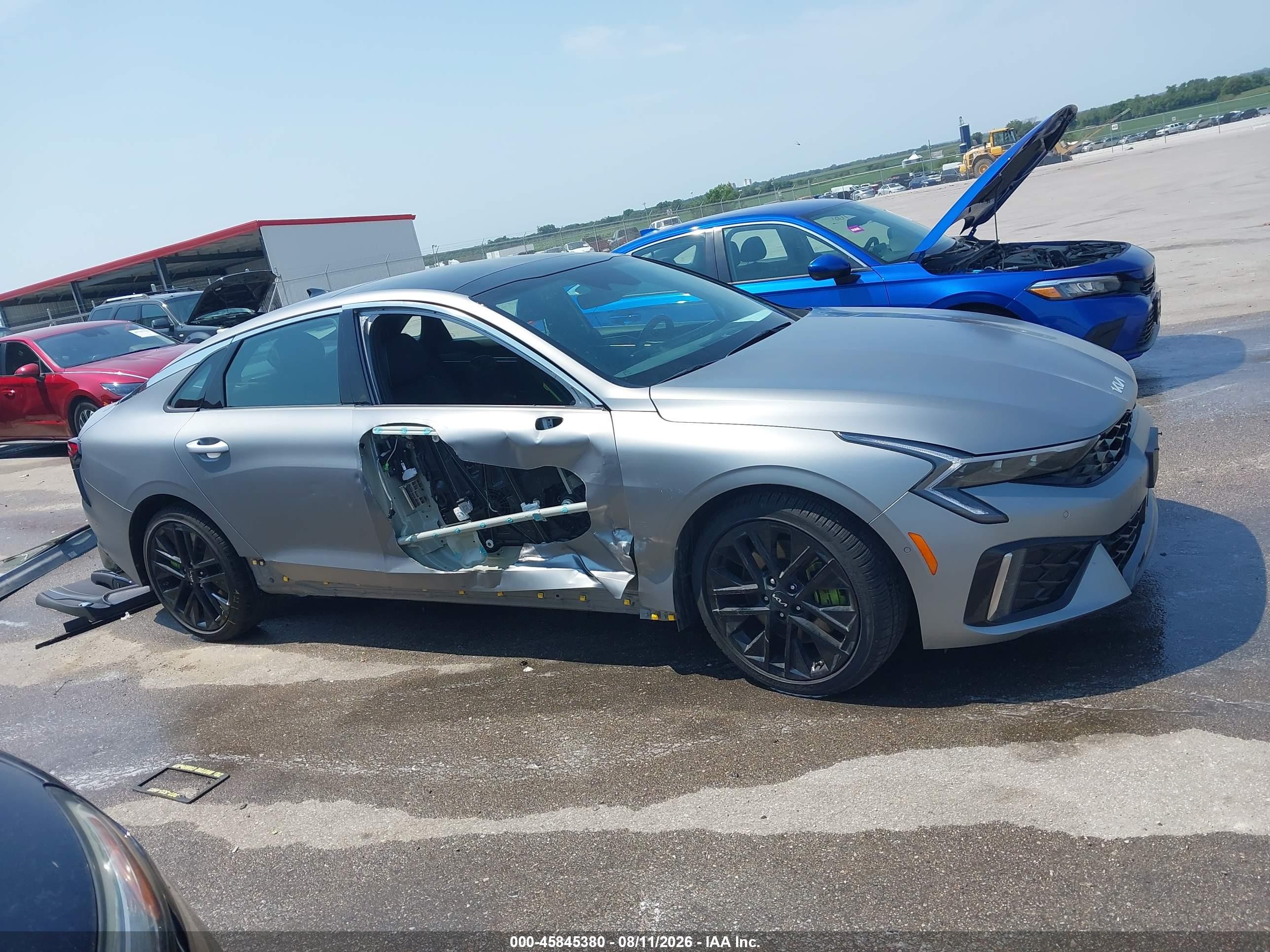 2026 Kia K5 Gt Gray vin: KNAG44J84T5407919