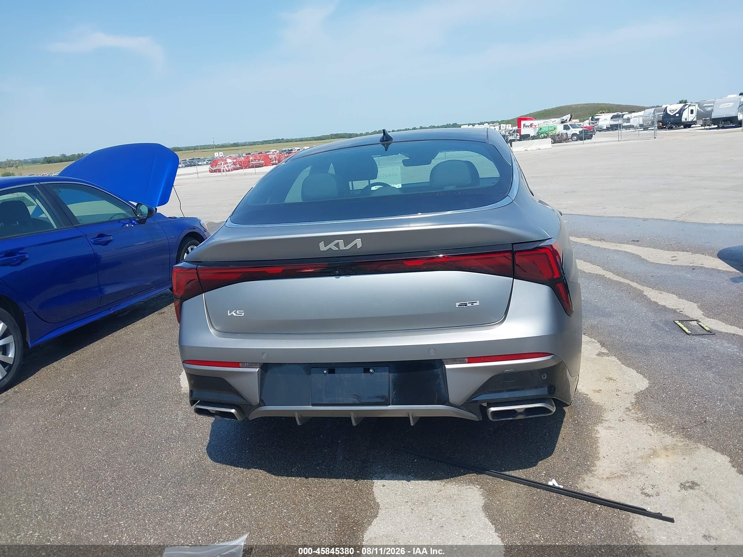 2026 Kia K5 Gt Gray vin: KNAG44J84T5407919