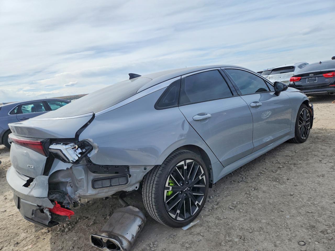 2026 Kia K5 Gt Gray vin: KNAG44J84T5448910