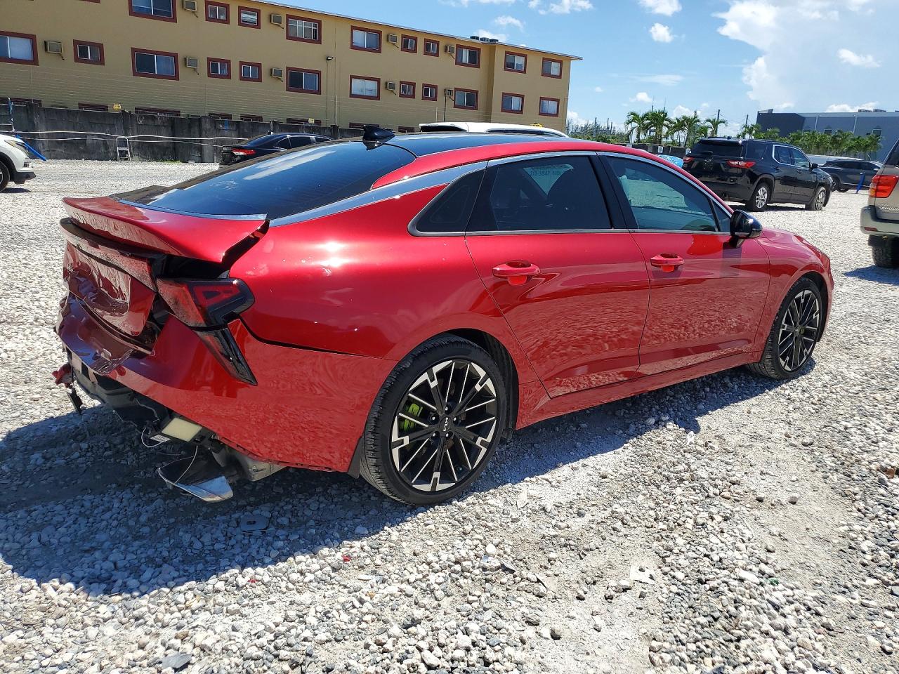 2025 Kia K5 Gt Red vin: KNAG44J87S5322474