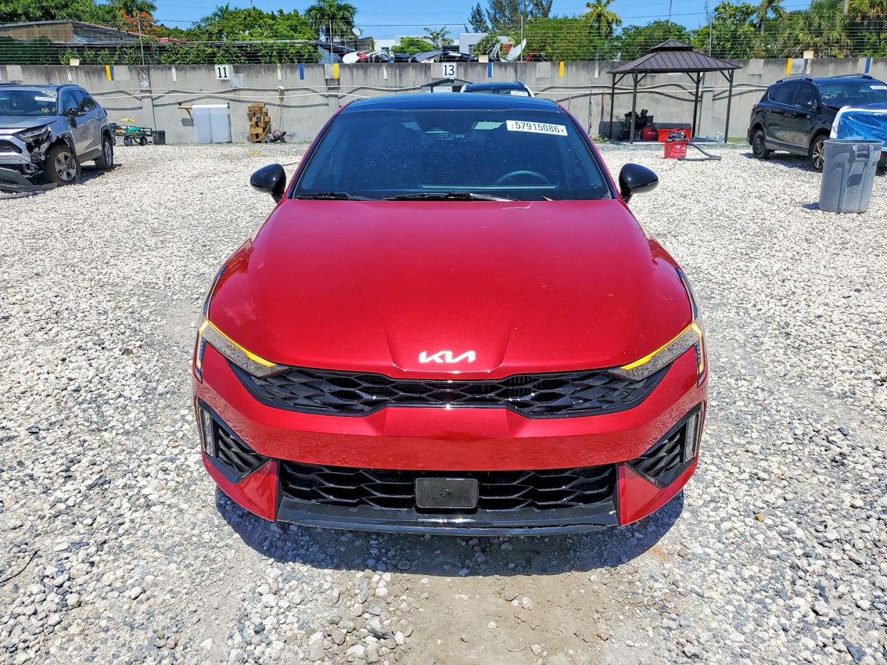 2025 Kia K5 Gt Red vin: KNAG44J87S5322474