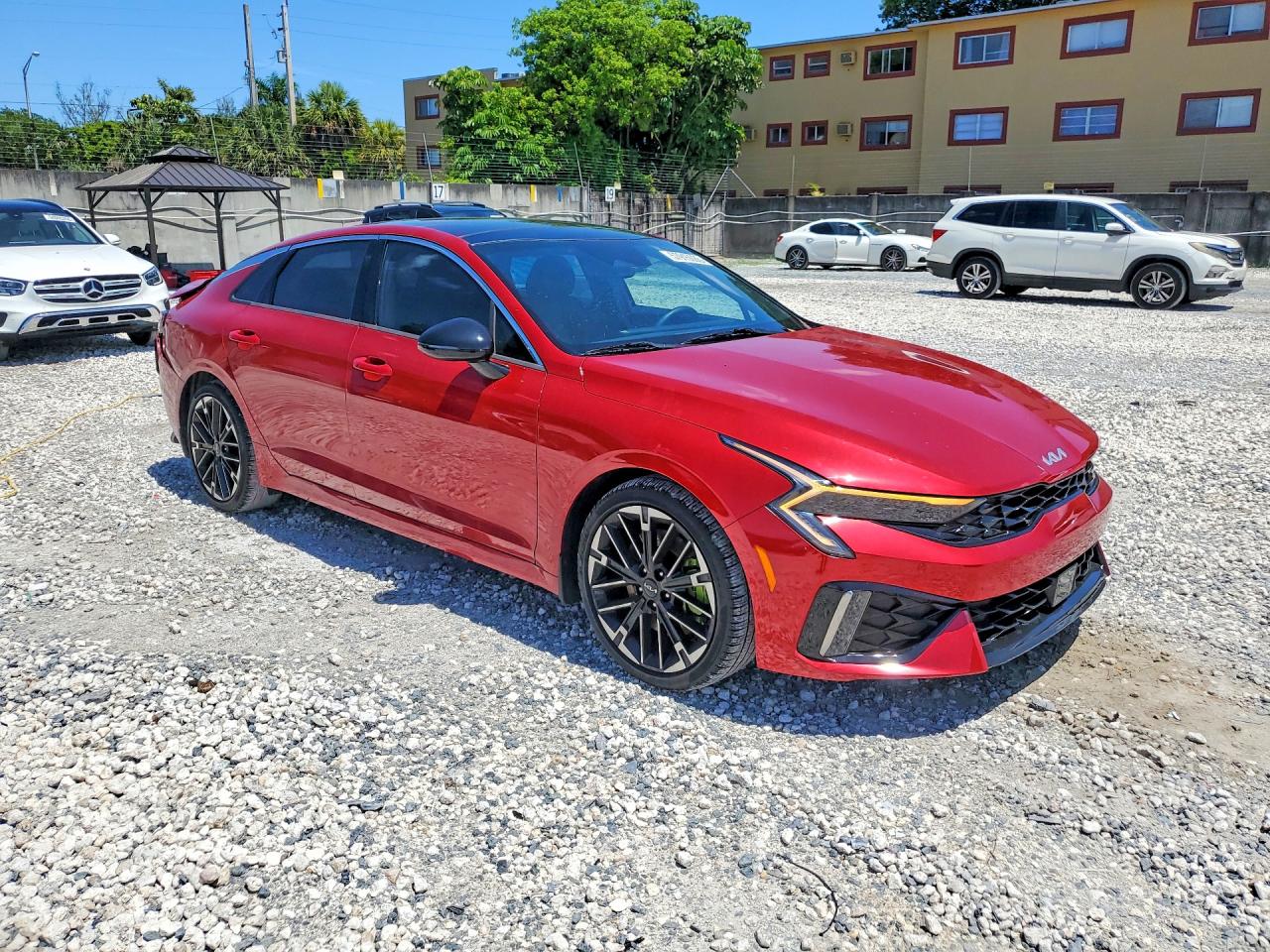 2025 Kia K5 Gt Red vin: KNAG44J87S5322474