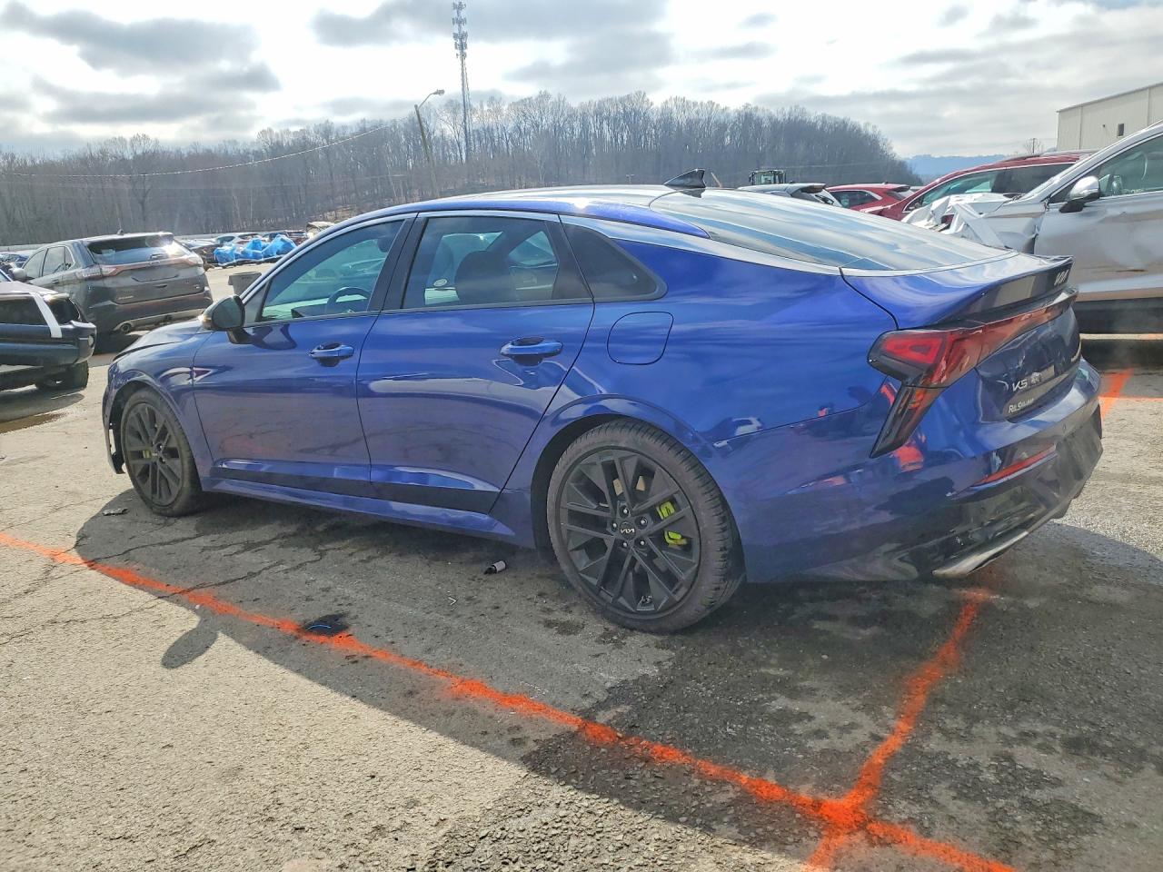 2025 Kia K5 Gt Blue vin: KNAG44J88S5298878