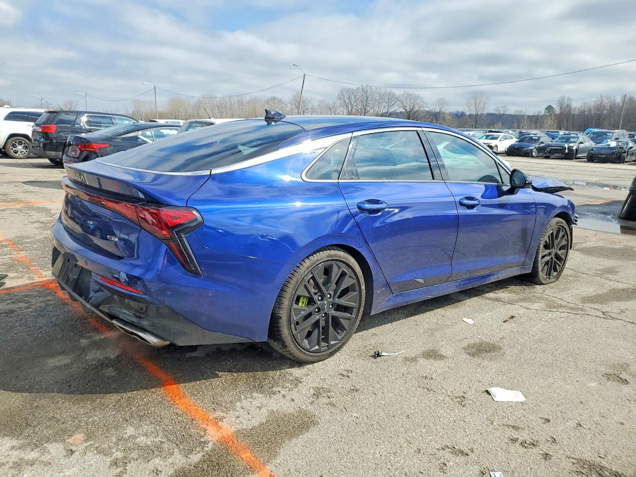 2025 Kia K5 Gt Blue vin: KNAG44J88S5298878